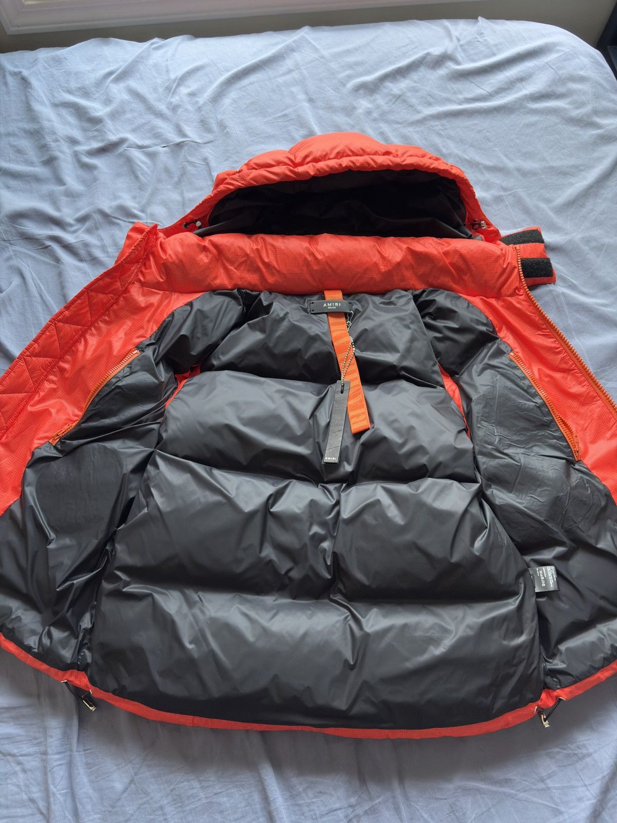 Amiri AMIRI Orange Down Gilet Padded Vest Jacket Size US M / EU 48-50 / 2 - 10 Thumbnail