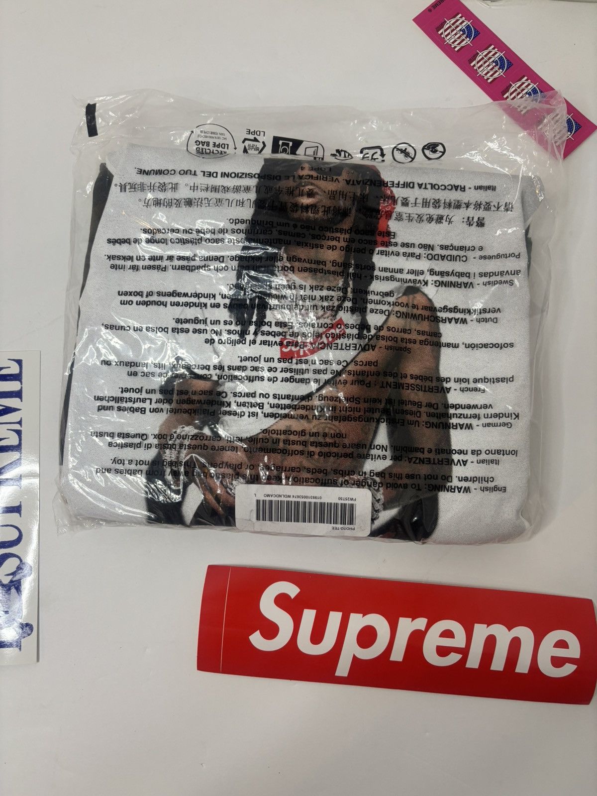 Supreme Supreme Playboi Carti Tee Woodland Camo Size Large Size US L / EU 52-54 / 3 - 6 Thumbnail