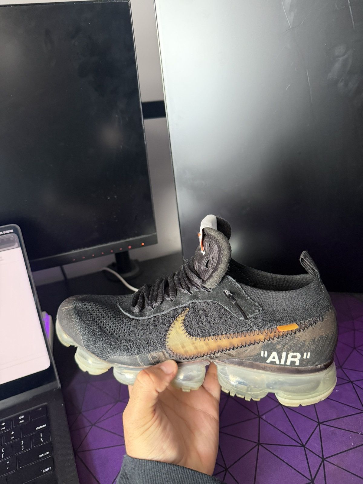 Off-White Off White Nike vapormax Size US 7.5 / EU 40-41 - 6 Thumbnail