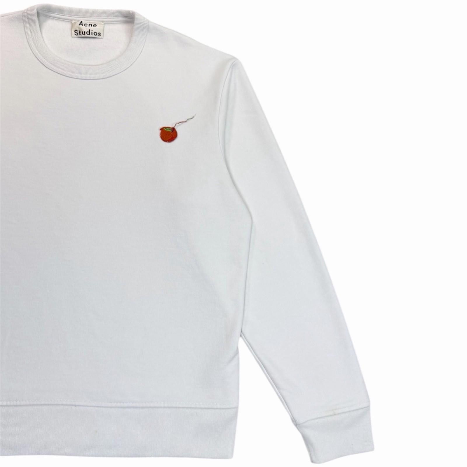 Acne Studios SS20 Acne Studios Fate Fruit Embroidered Orange Sweatshirt L Size US L / EU 52-54 / 3 - 7 Thumbnail