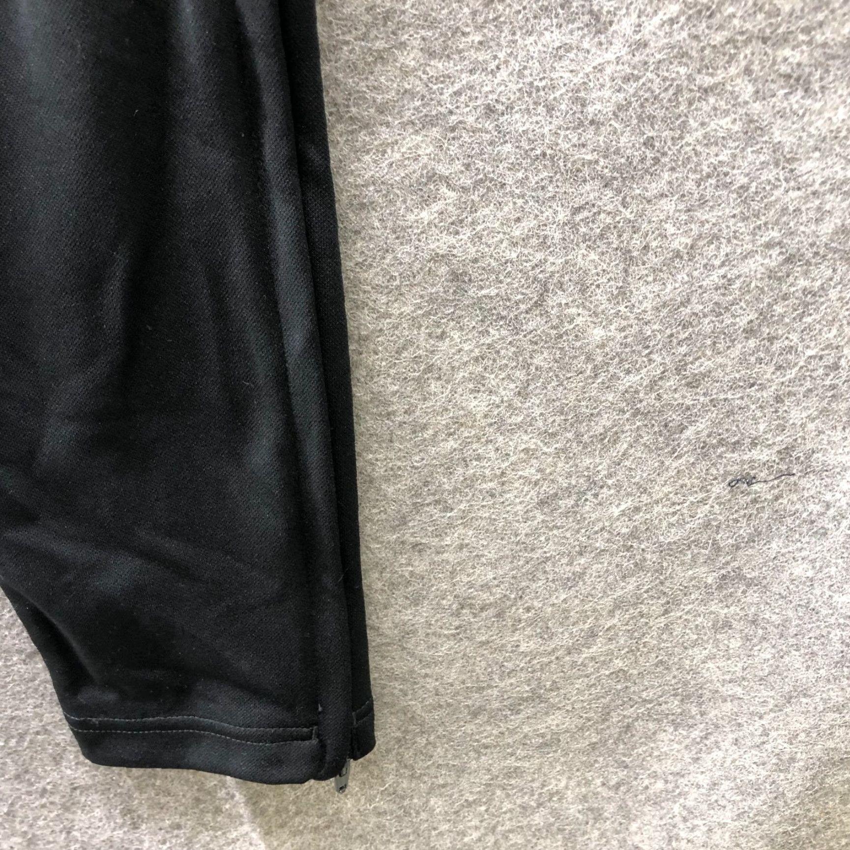 Adidas Adidas Entrada 22 Training Pant Mens S Black Zip Ankle Tapered Leg Sweatpants Activewear Athletic Pockets Size US 29 - 5 Thumbnail