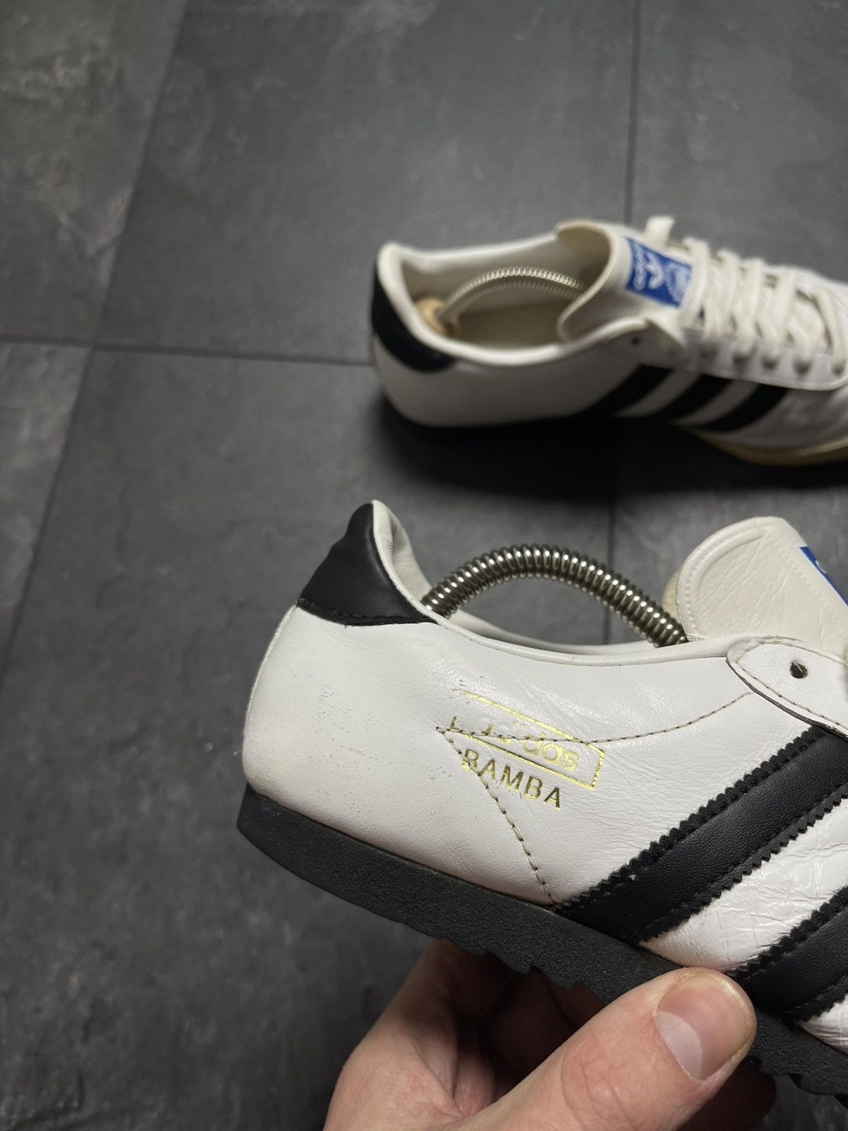 Adidas × Vintage Vintage adidas bamba low top sneakers Size US 7 / EU 40 - 2 Thumbnail