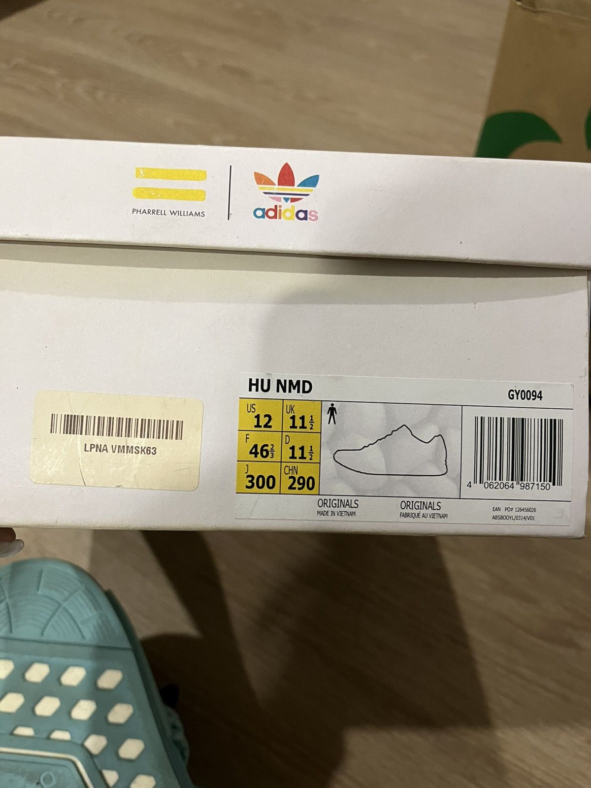 Adidas × Pharrell Adidas human race Size US 12 / EU 45 - 8 Thumbnail