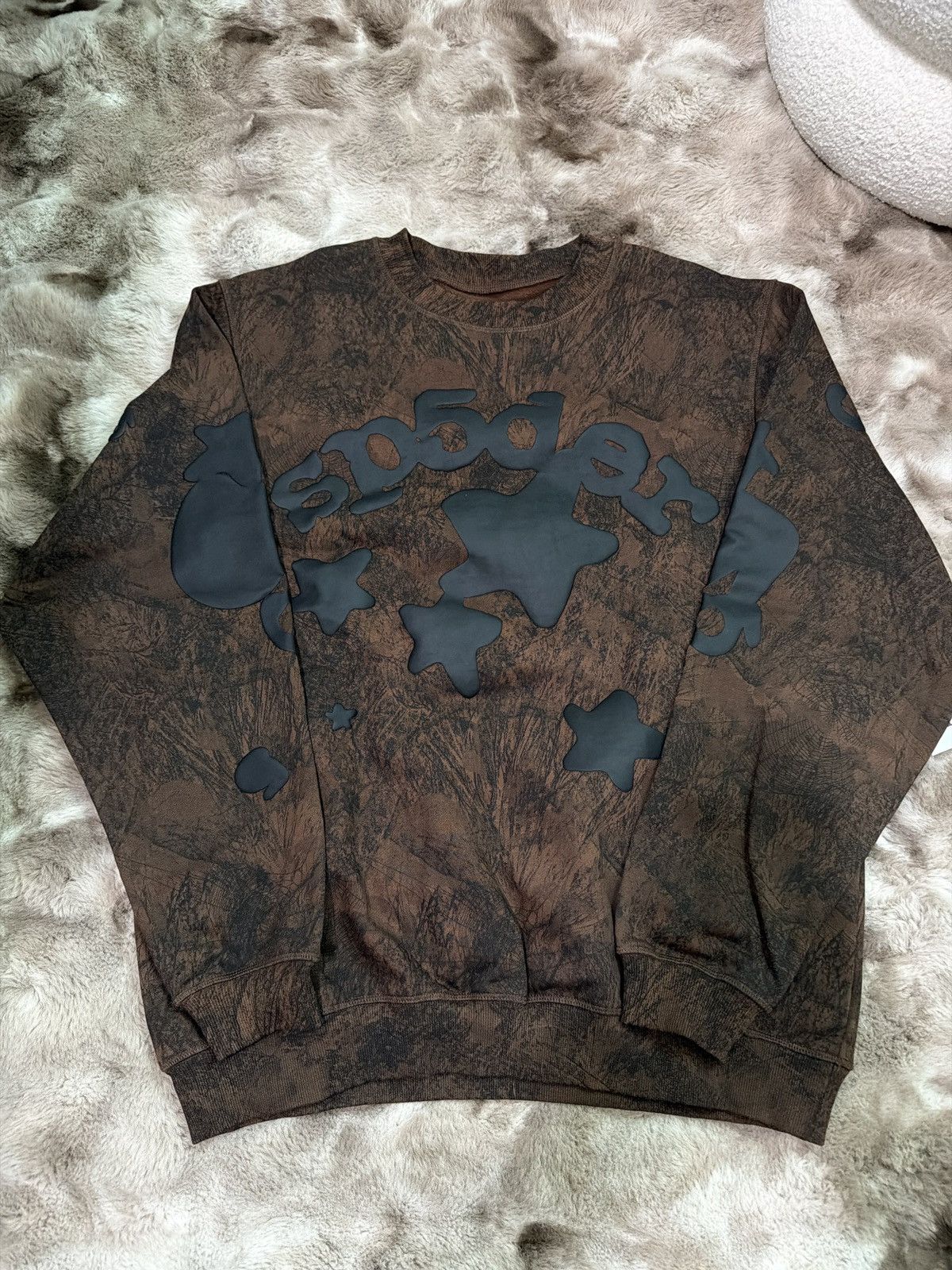 Sp5der Sp5der Tree Camo Crewneck Sweatshirt Size US L / EU 52-54 / 3 - 1 Thumbnail