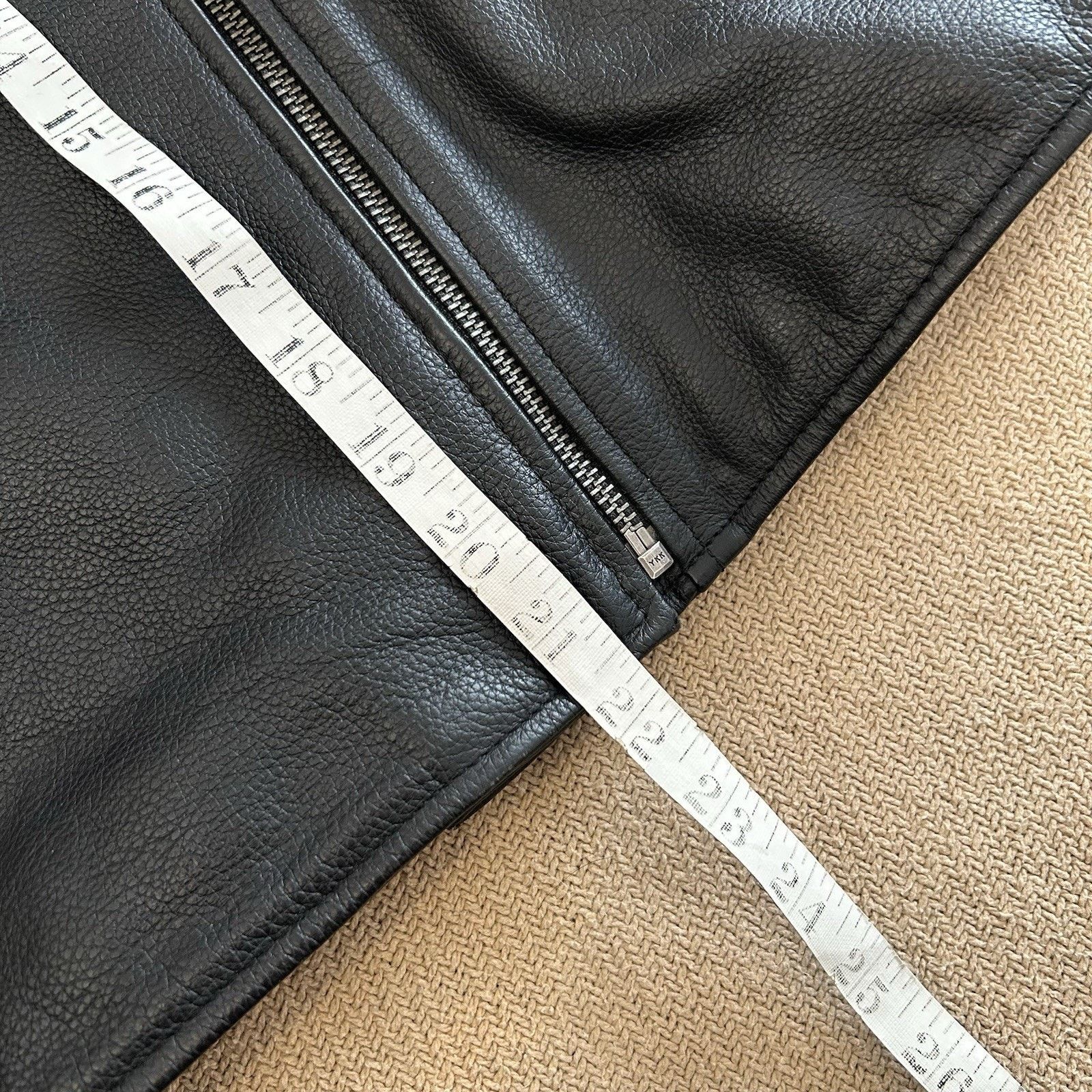 FirstGear × Vintage Leather Motorcycle Cropped Riding Jacket With Liner Size XL / US 12-14 / IT 48-50 - 8 Thumbnail