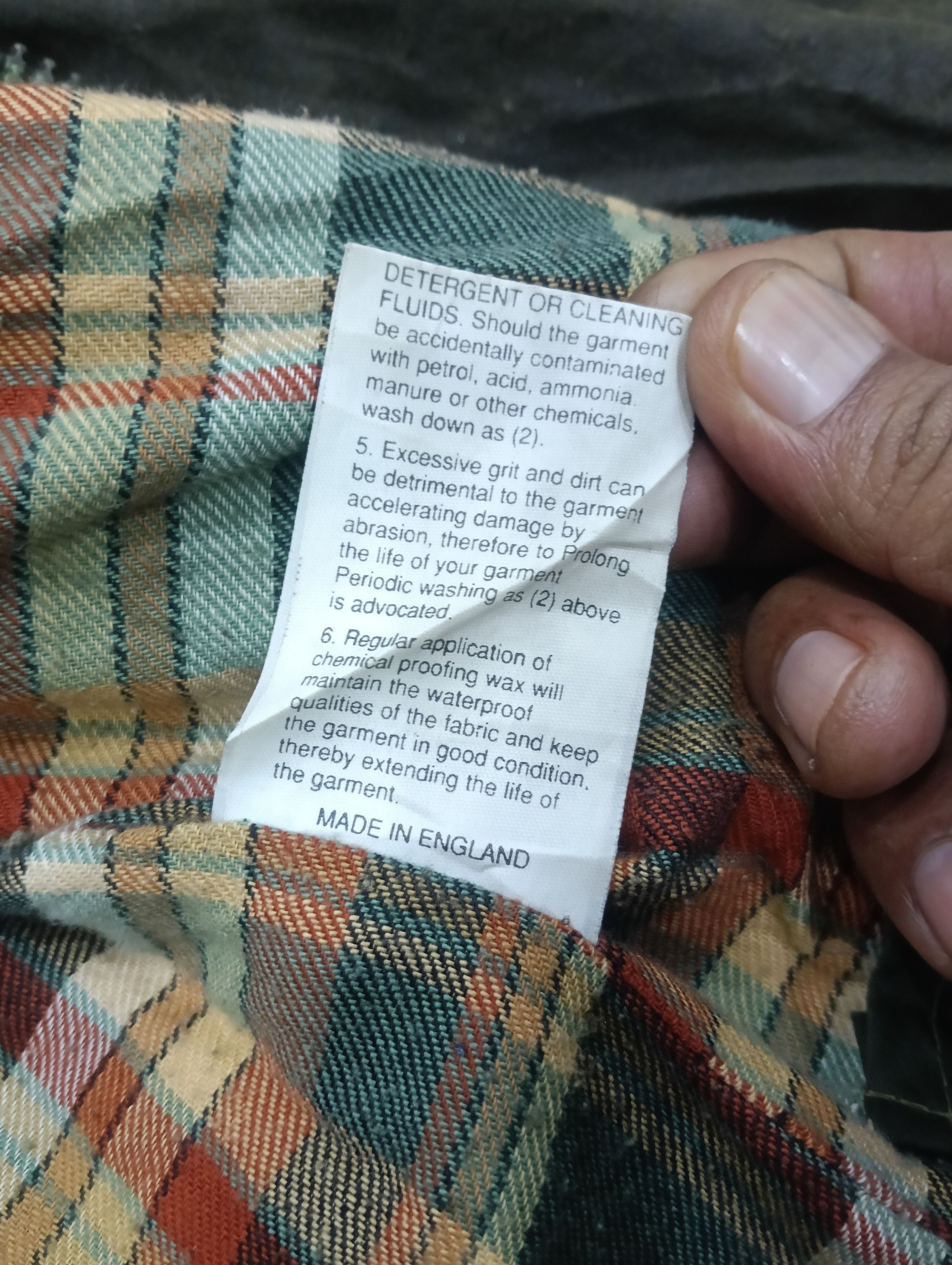 Vintage Vintage Raf British Army Wax Jacket Like Barbours Size US L / EU 52-54 / 3 - 9 Thumbnail
