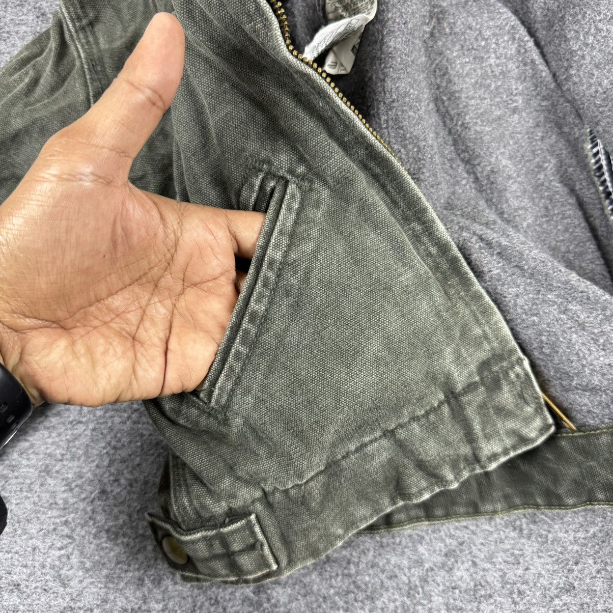 Carhartt Vintage Carhartt Detroit jacket Kid Size US XXS / EU 40 - 10 Thumbnail