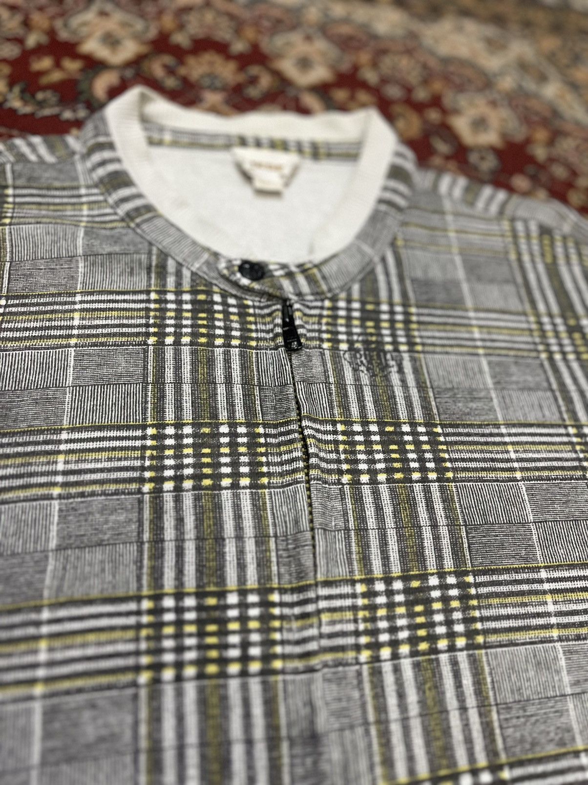 Diesel Vintage Diesel Plaid zipper jacket Size US L / EU 52-54 / 3 - 8 Thumbnail