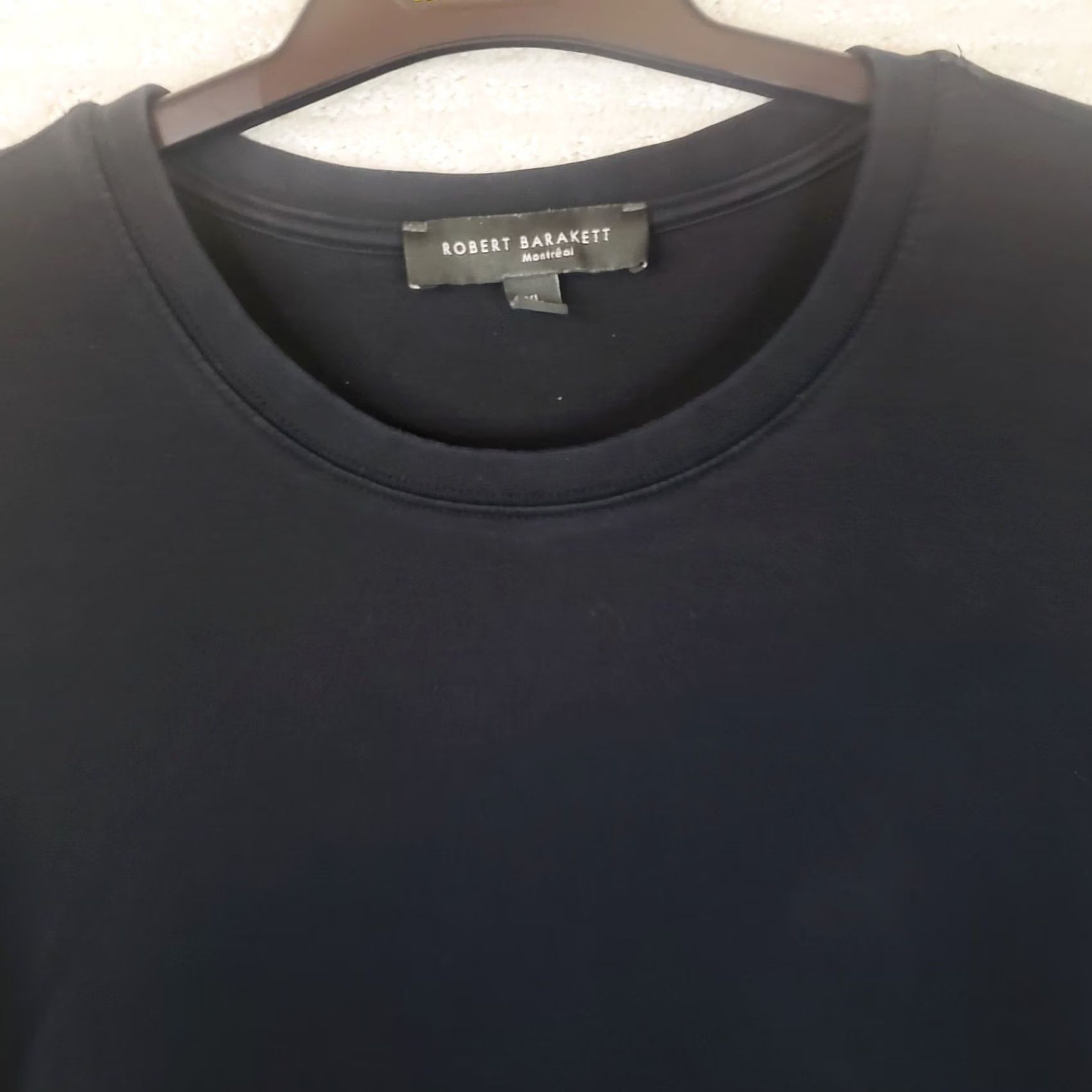 Vintage VINTAGE ROBERT BARAKEET Shirt Mens XL Black Fashion T-Shirt Size US XL / EU 56 / 4 - 3 Thumbnail