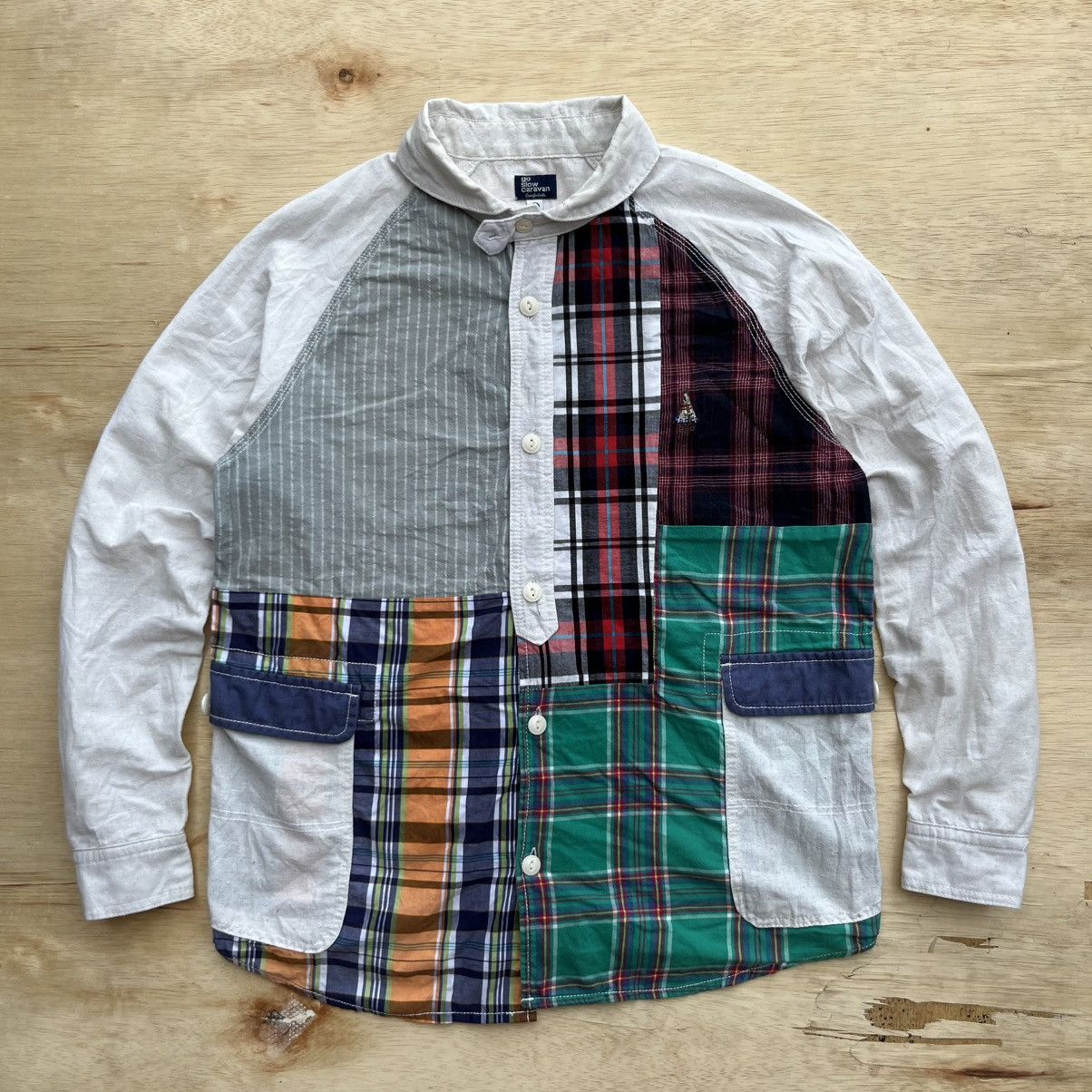 go slow caravan GO SLOW CARAVAN PATCH WORK WITH SIDE POCKET LIKE UNDERCOVER Size US M / EU 48-50 / 2 - 1 Thumbnail