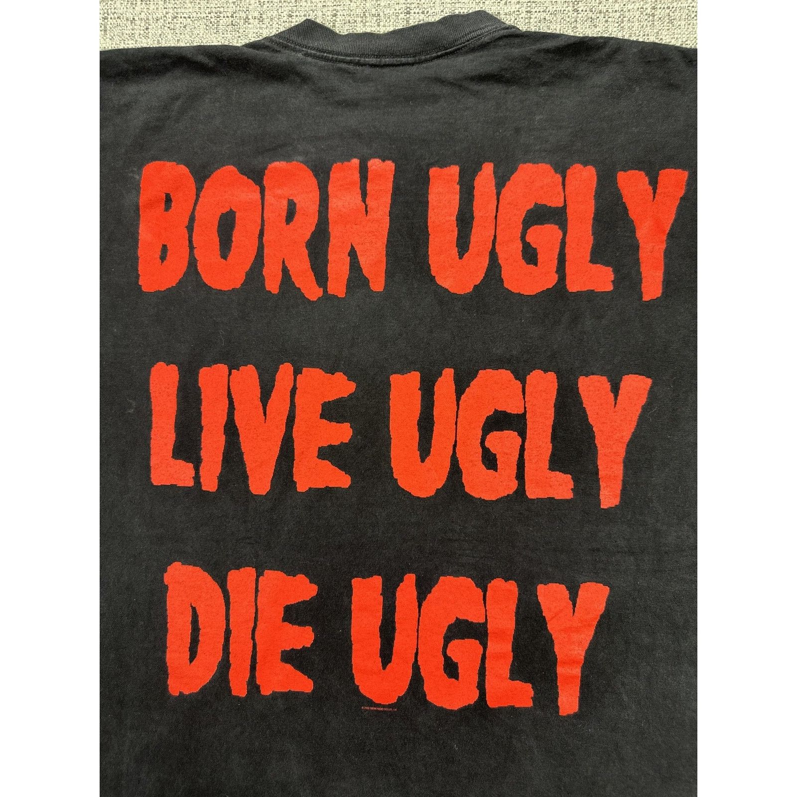 All Sport Rob Zombie Shirt Sz L Born Ugly Live Ugly 2002 Demonoid Size US L / EU 52-54 / 3 - 10 Thumbnail
