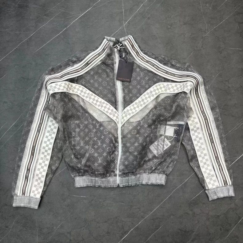 Louis Vuitton Louis Vuitton Sheer Logo Print Jacket Size US M / EU 48-50 / 2 - 1 Thumbnail