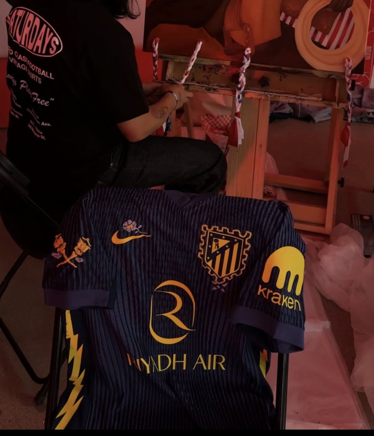 Nike Atlético de Madrid’s men’s match second kit for the 25/26 Size US S / EU 44-46 / 1 - 7 Thumbnail