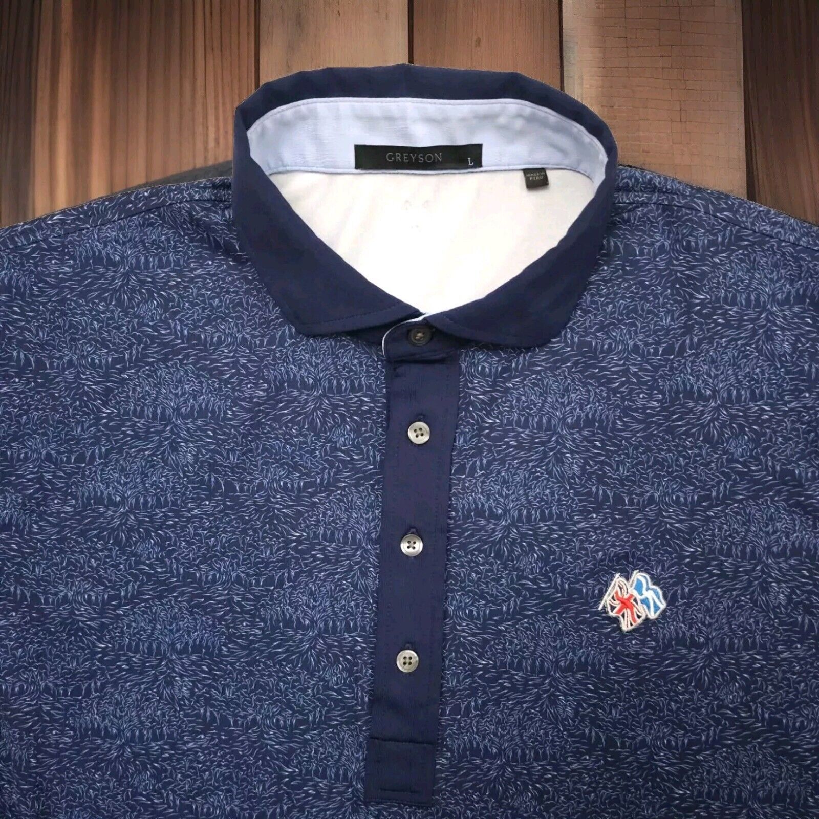 Grenson Greyson Maidstone Club Recycled Golf Polo Shirt L Size US L / EU 52-54 / 3 - 3 Thumbnail
