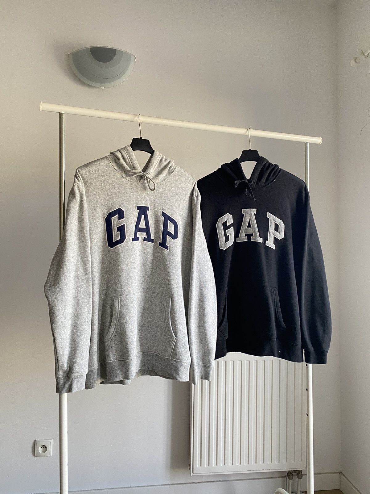 Gap Vintage Gap Hoodie in Grey 🩶 Size US L / EU 52-54 / 3 - 3 Thumbnail