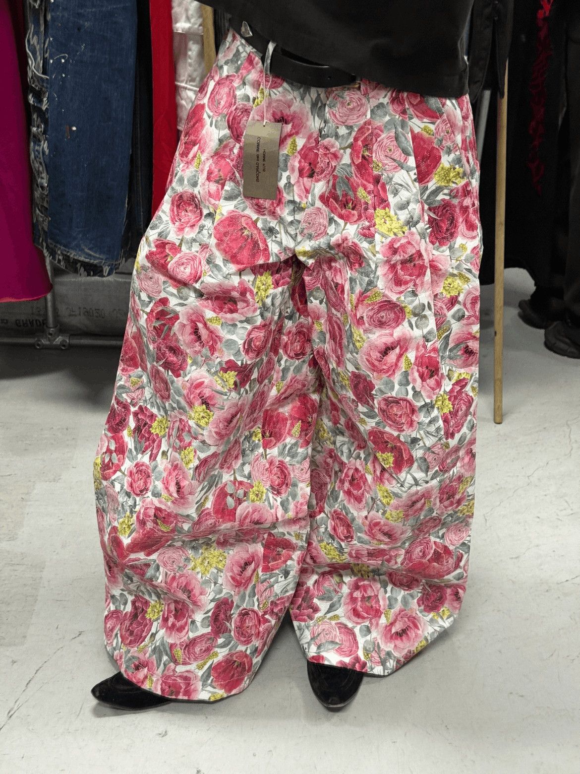 Comme des Garcons Sz M Comme Des Garcons Homme Plus AD2021 Flower Pants-2505 Size US 32 / EU 48 - 8 Thumbnail