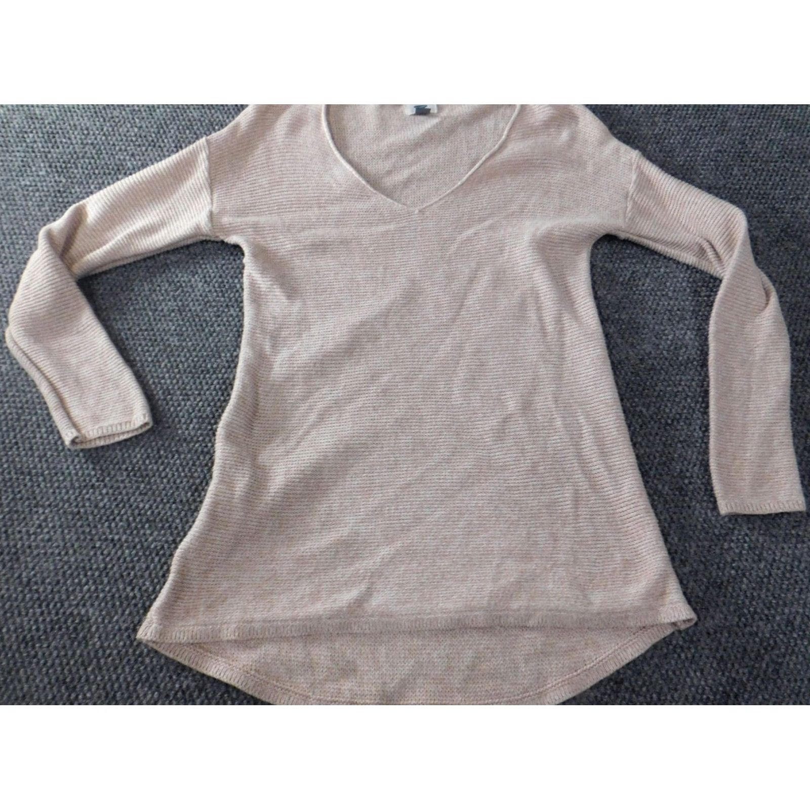 Old Navy Old Navy Womens Dress A-Line Sundress Short Pink V-Neck Pullover Knit Raglan Sleeve Regular M Girls? Size M / US 6-8 / IT 42-44 - 2 Thumbnail