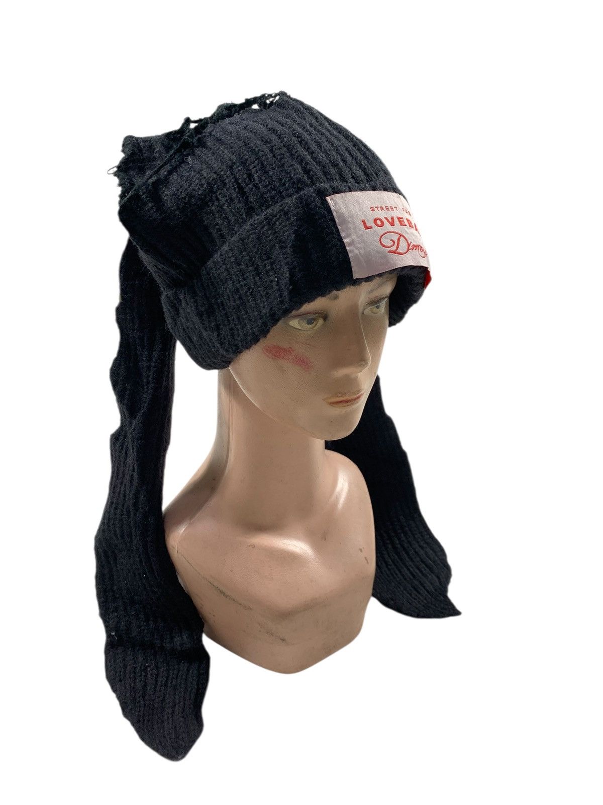 Beauty Beast Bunny horn devil beanie hats rare Size ONE SIZE - 3 Thumbnail