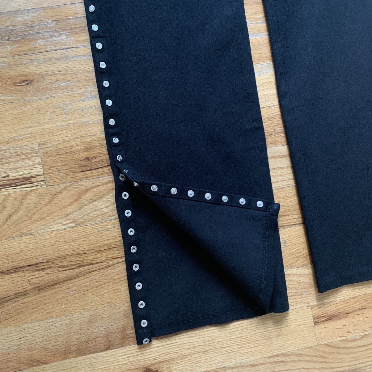 Celine × Michael Kors Early 2000s Studded Snap Jeans Size 30" / US 8 / IT 44 - 5 Thumbnail