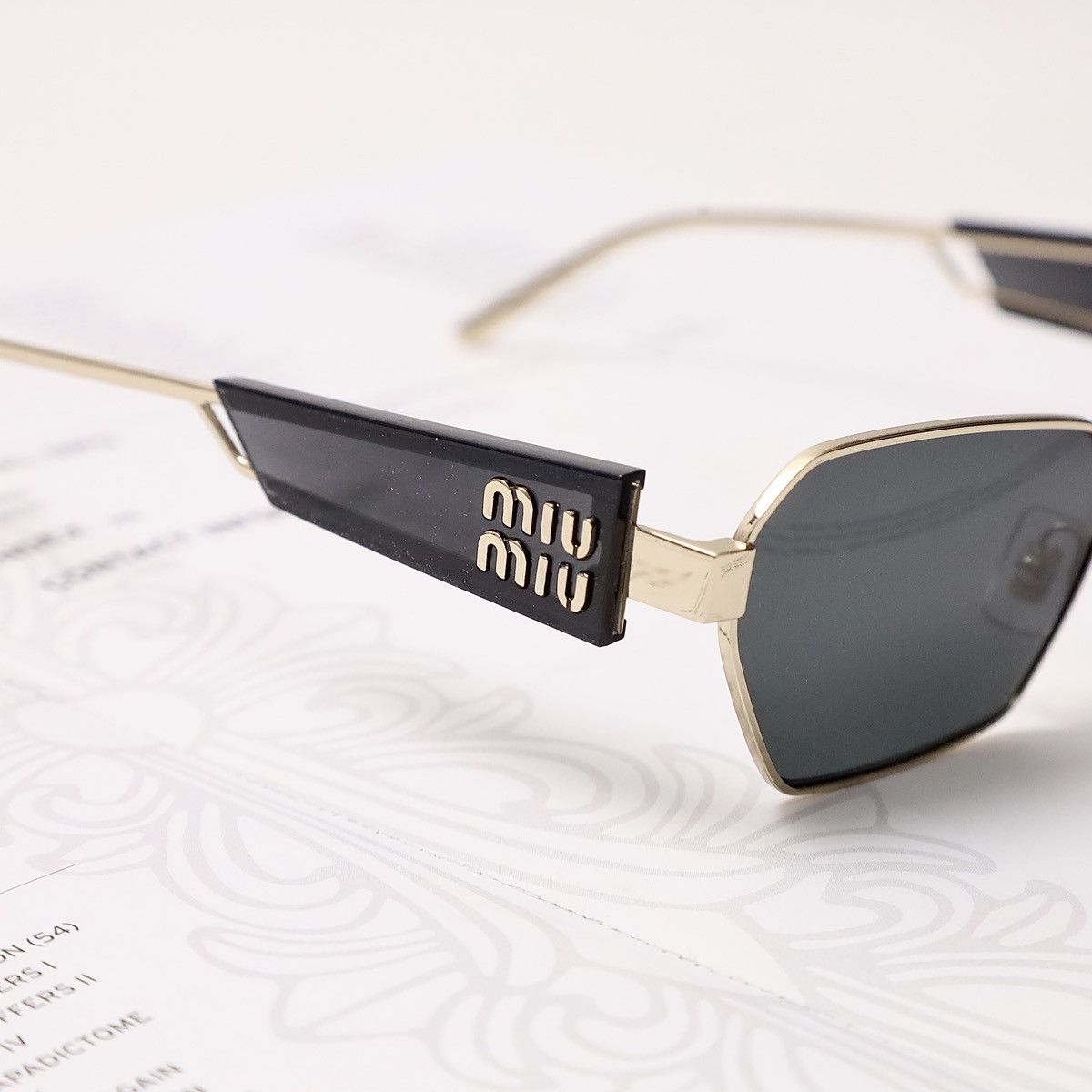 Miu Miu MIU MIU 0MU 53WS SUNGLASSES Size ONE SIZE - 3 Thumbnail