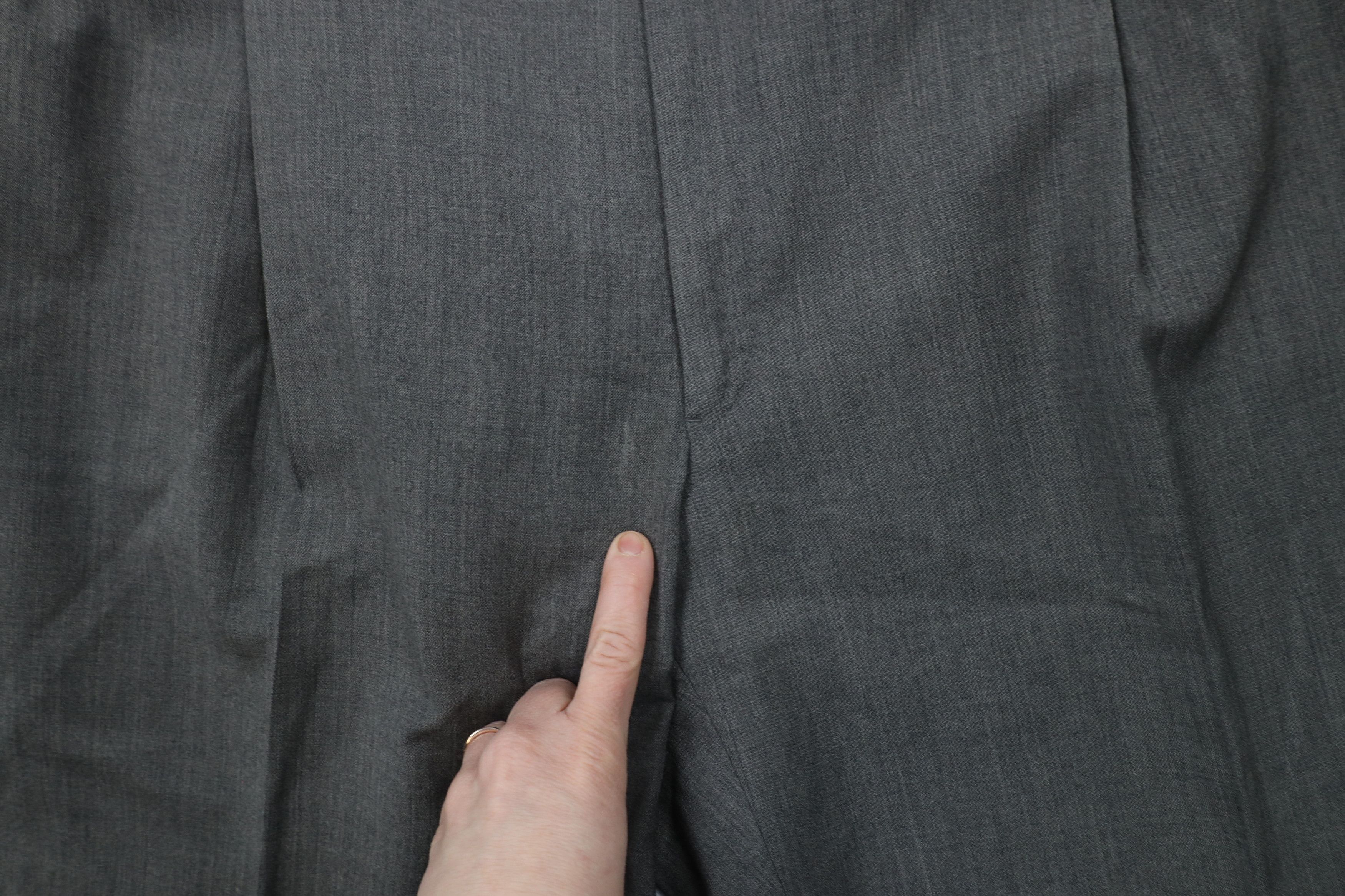 Vintage Vintage 90s Streetwear Cuffed Wool Wide Leg Chino Pants Size US 44 / EU 60 - 6 Thumbnail
