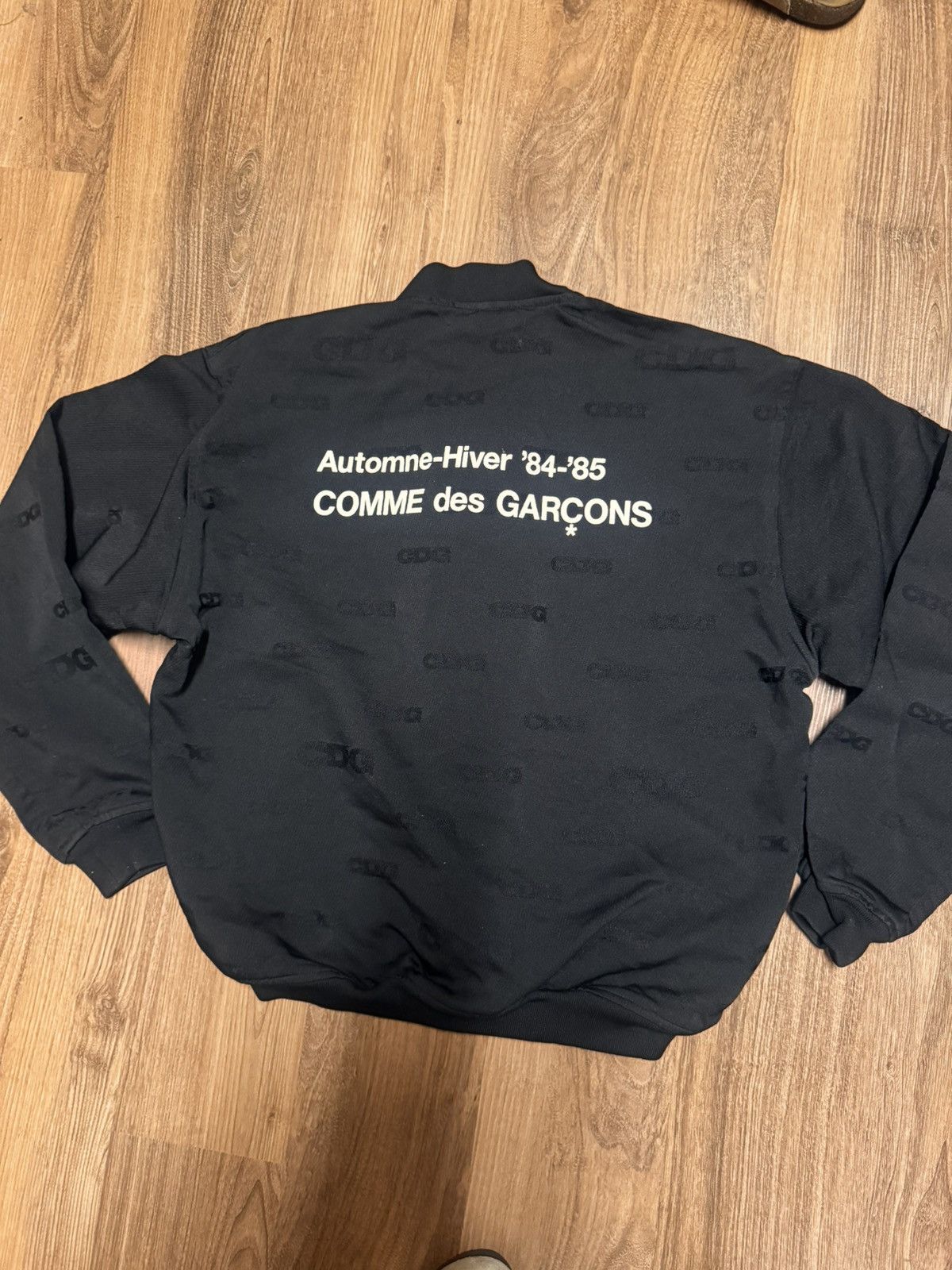 Comme des Garcons AW 84-85 CDG Staff Cupro Jacket | Grailed