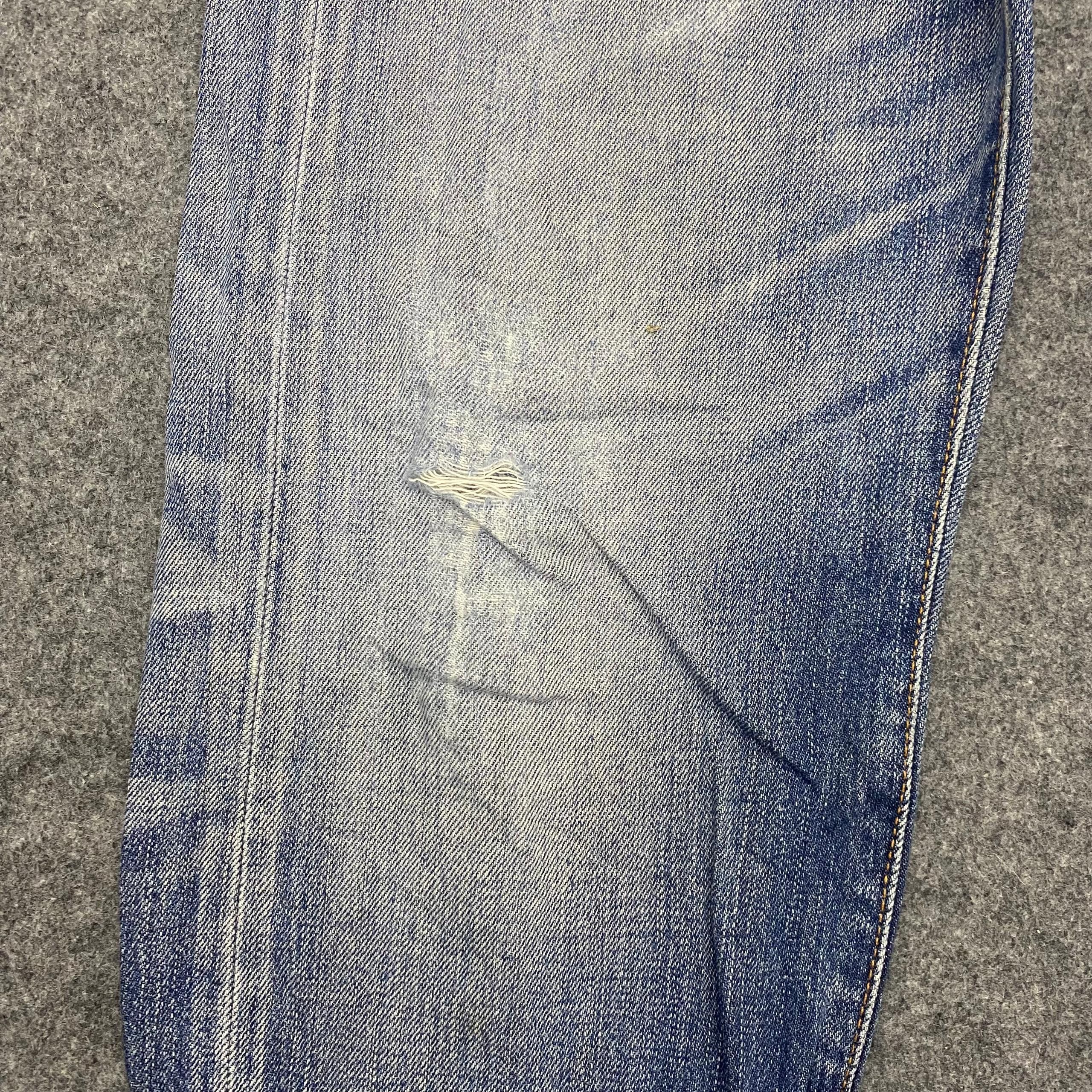 Levi's 💥Best Offer💥Vintage Levis 505 Distressed Denim Size US 30 / EU 46 - 11 Thumbnail