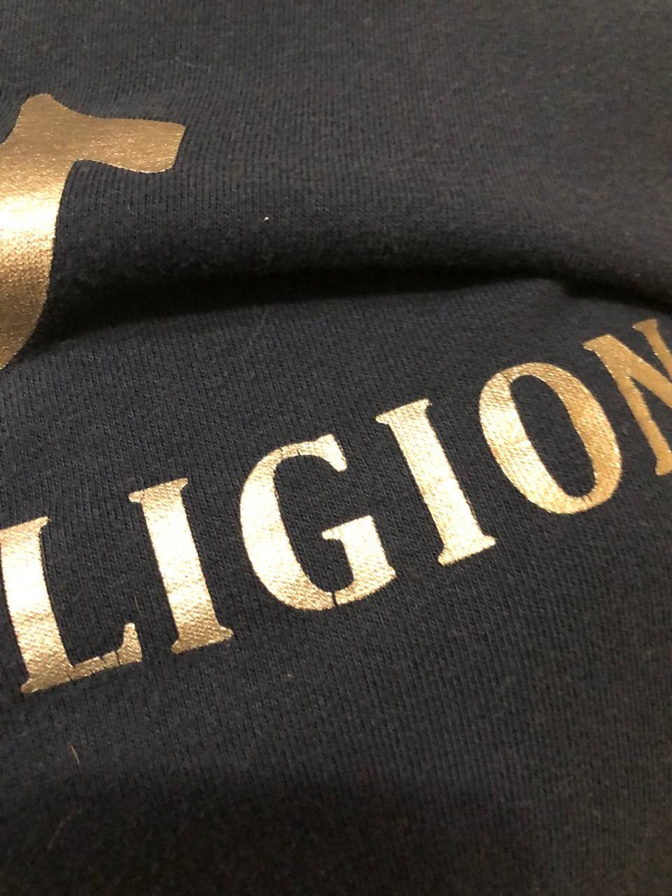 True Religion True Religion Womens Blue Sleeve Cropped Sweater Size L Size L / US 10 / IT 46 - 9 Thumbnail