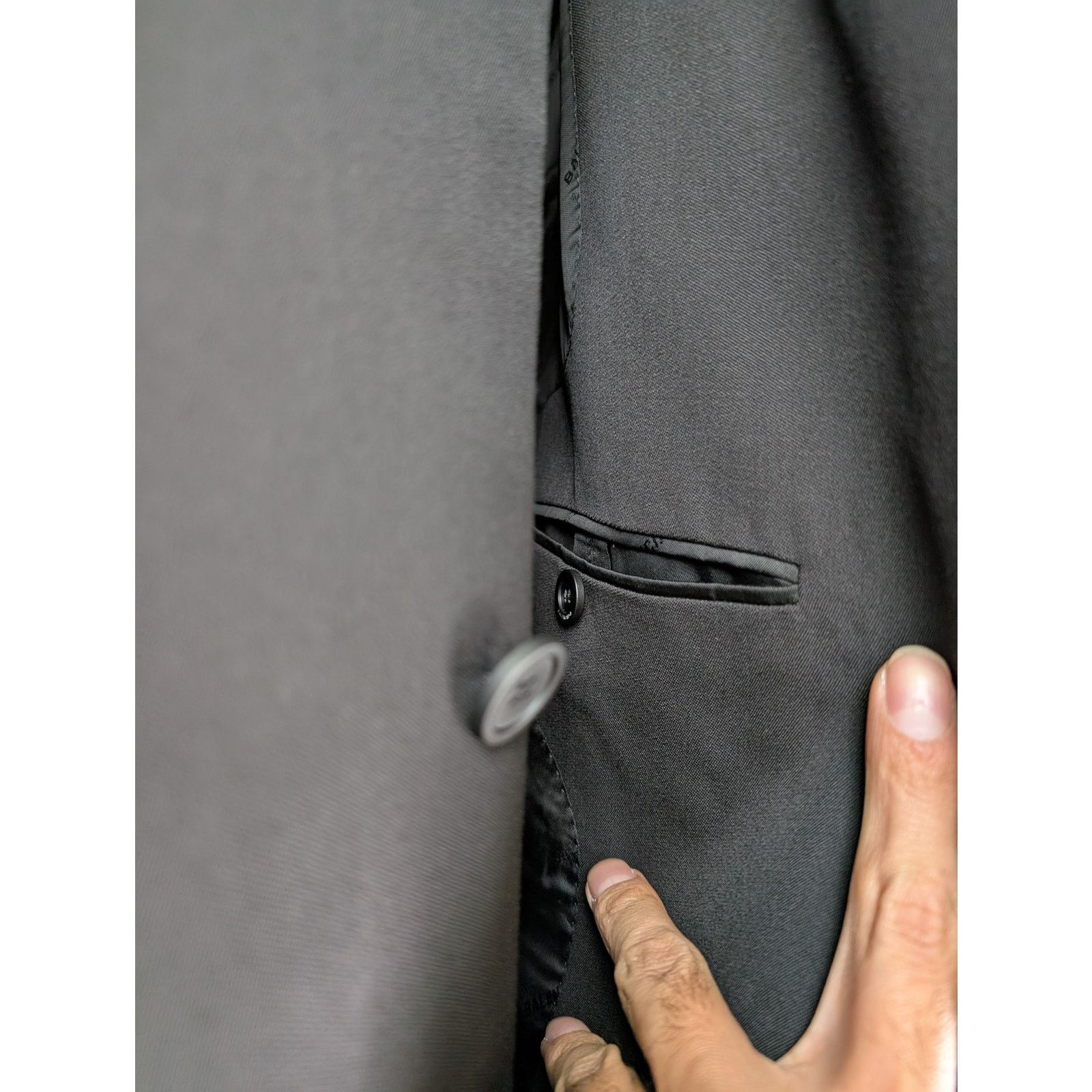 Balenciaga o1rshd1 Barathea Coat in Black Size US M / EU 48-50 / 2 - 8 Thumbnail