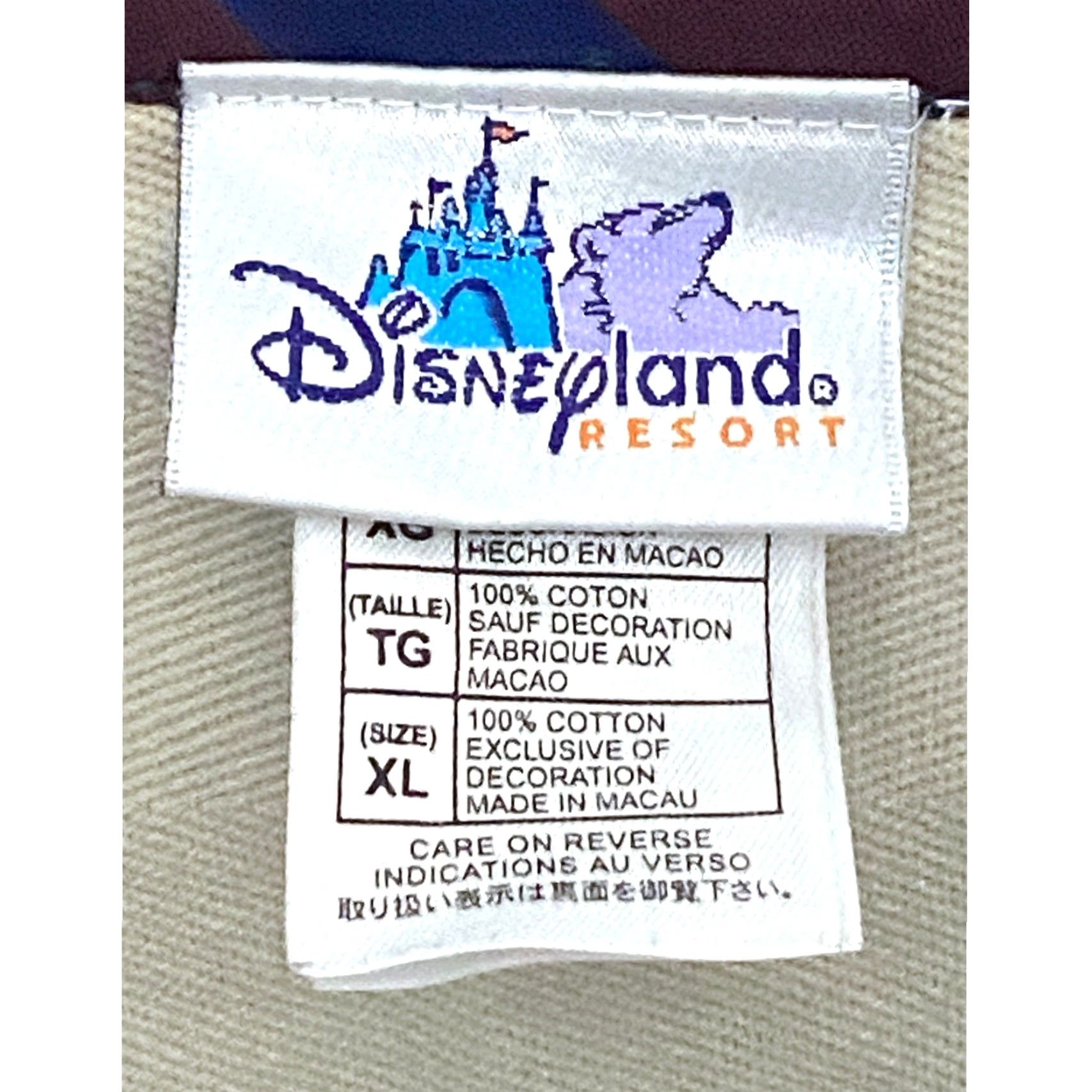 Vintage Disneyland Resort Mickey Mouse Blue Polo Shirt Embroidered 55 Mens XL Vacation Size US XL / EU 56 / 4 - 4 Thumbnail