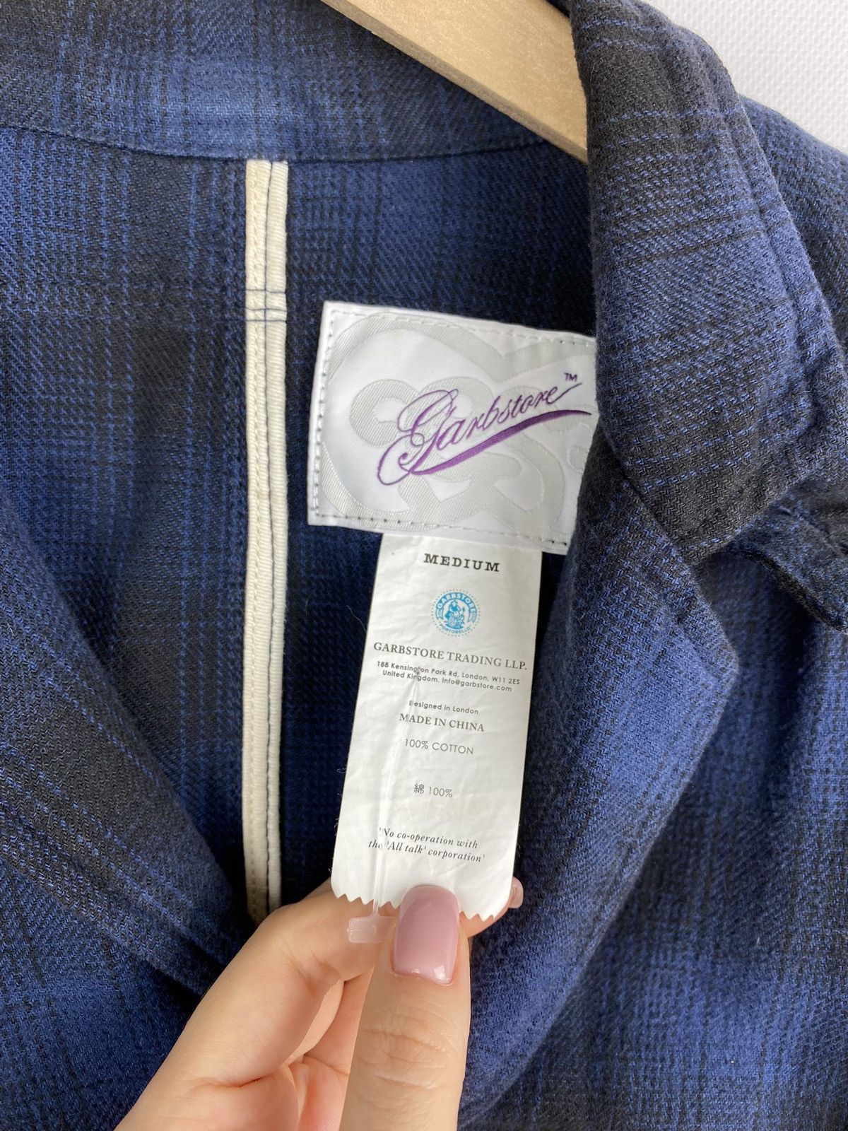 Garbstore × Japanese Brand Garbstore checked workwear Japanese style blazer jacket Size US M / EU 48-50 / 2 - 13 Thumbnail