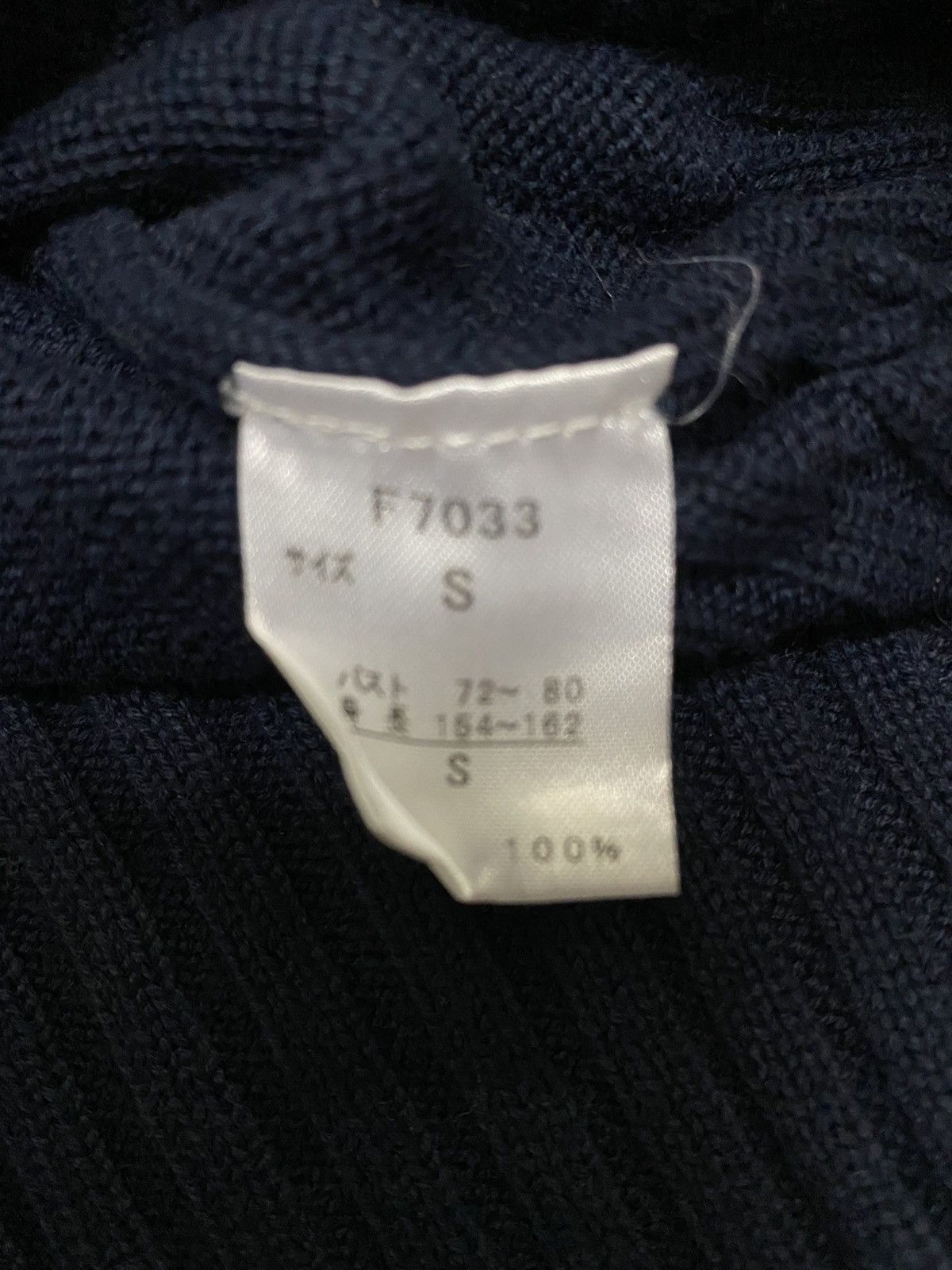 Fred Perry × Vintage Fred Perry V-Neck Knitwear Sweater (C2) Size US S / EU 44-46 / 1 - 5 Thumbnail