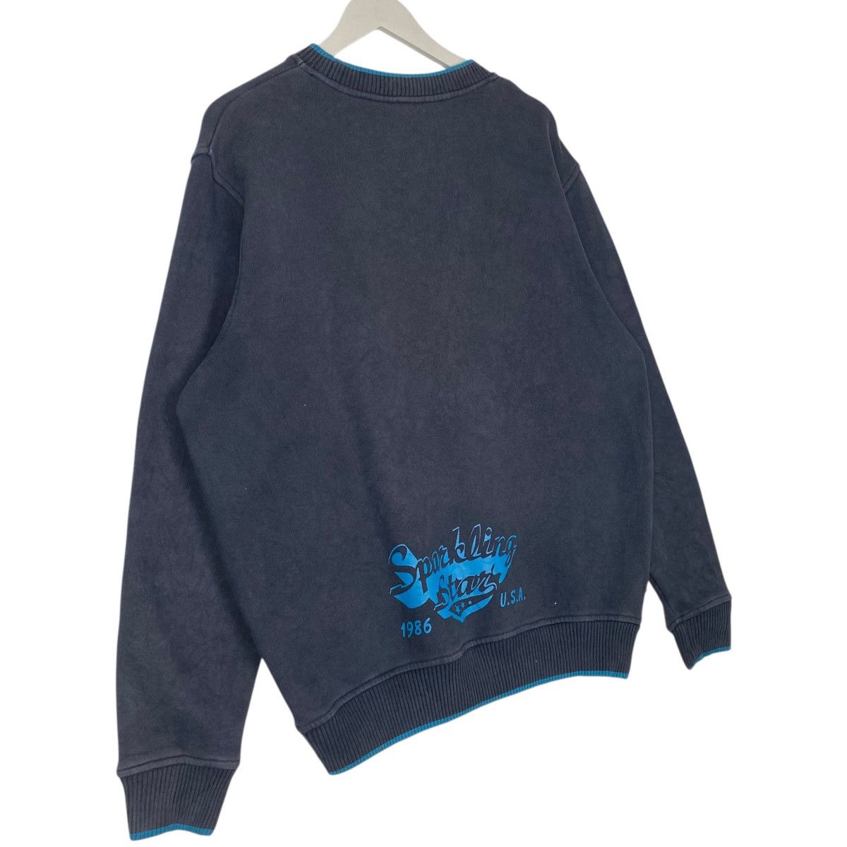 Vintage Vintage Airwalk Skateboard Sweatshirt Crewneck Big Logo Blue Size US M / EU 48-50 / 2 - 7 Thumbnail