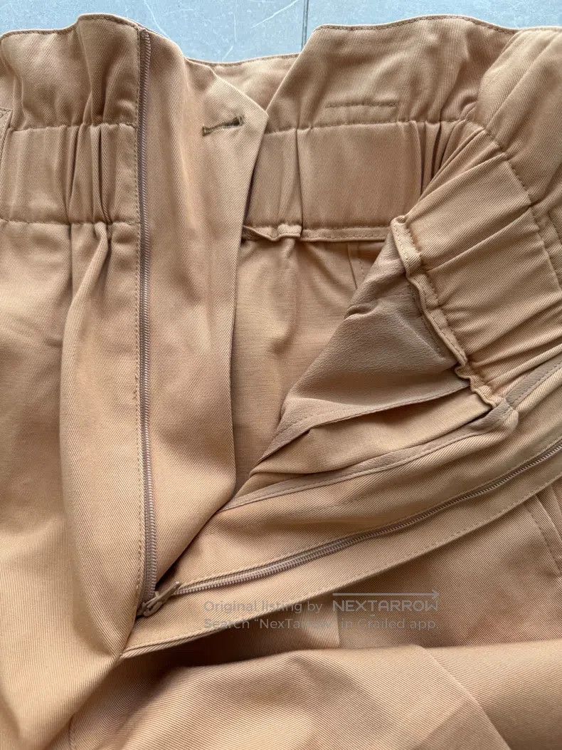 Fendi Fendi Khaki Color Flower Bud Casual Pants Size 24" / US 00 / IT 34 - 5 Thumbnail