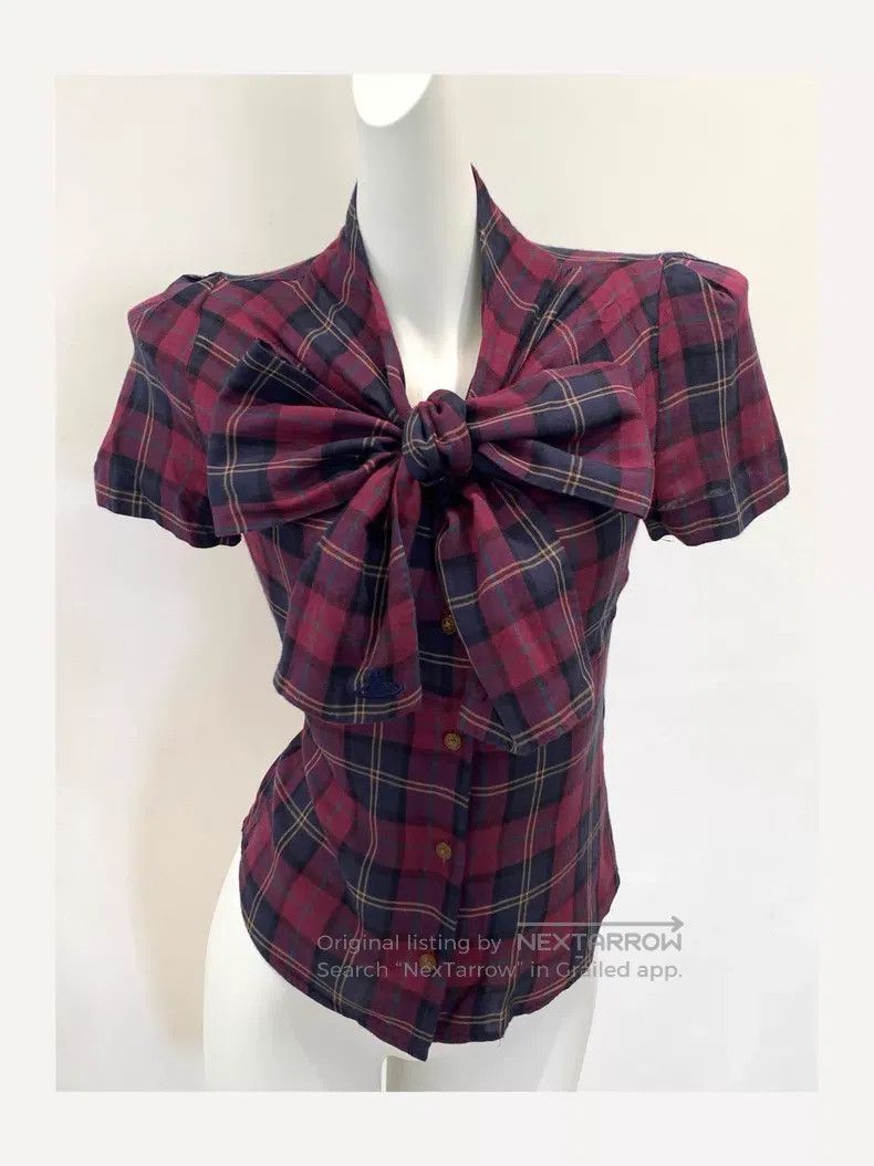 Vivienne Westwood Vivienne Westwood Bow Long Sleeve Shirt Size M / US 6-8 / IT 42-44 - 5 Thumbnail