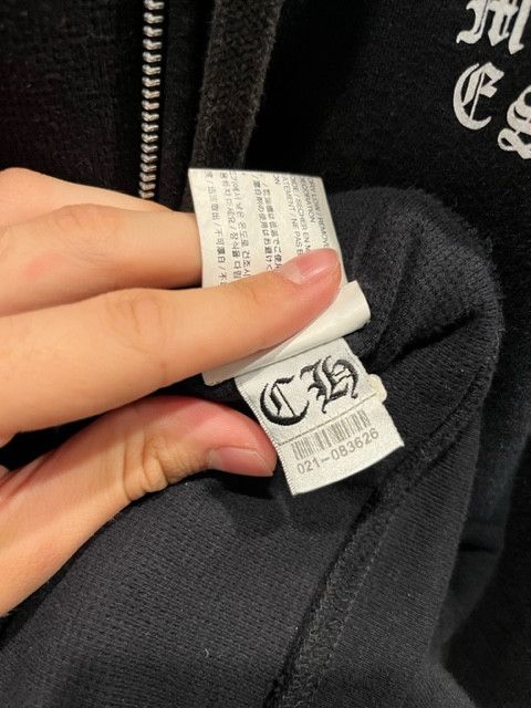 Chrome Hearts chrome hearts zip up hoodie Grailed