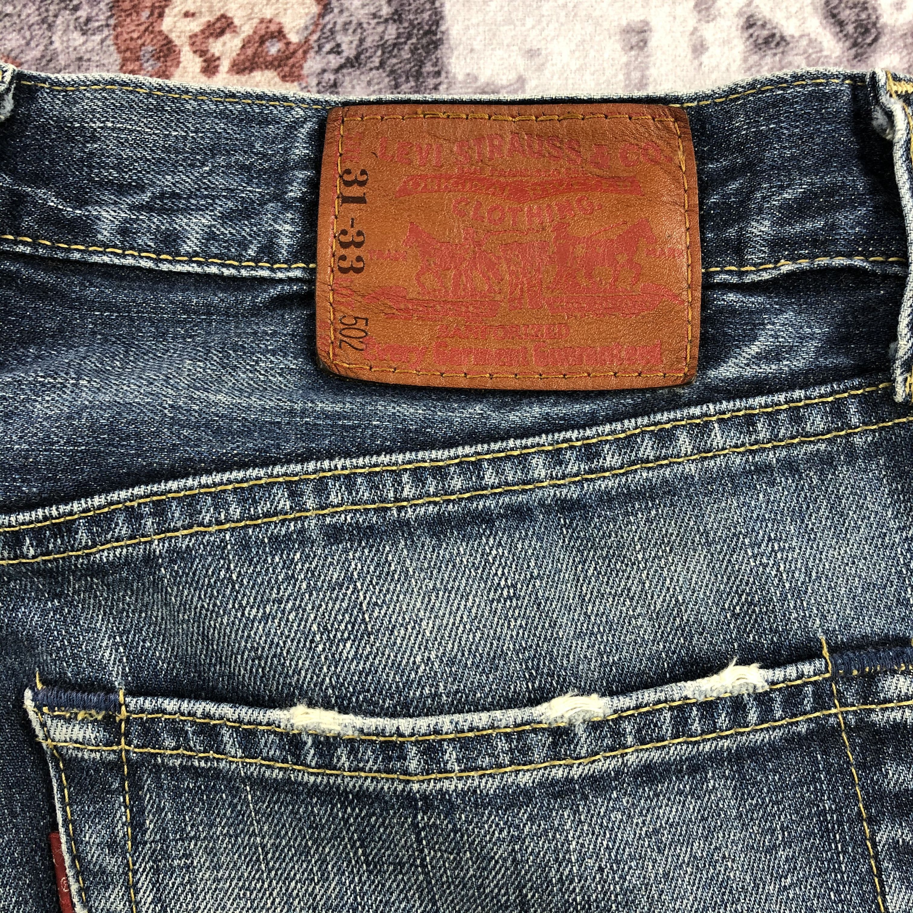 Levi's × Vintage 90s Vintage Blue Wash Levis 502 Jeans-JM2146 Size US 30 / EU 46 - 6 Thumbnail