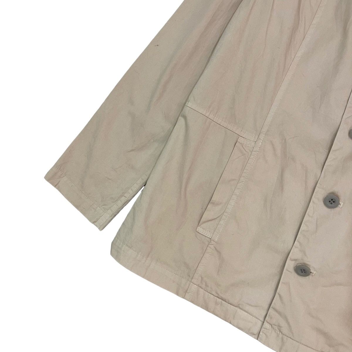 Issey Miyake Vintage Plantation Issey Miyake Linen Button Jacket Size M / US 6-8 / IT 42-44 - 6 Thumbnail