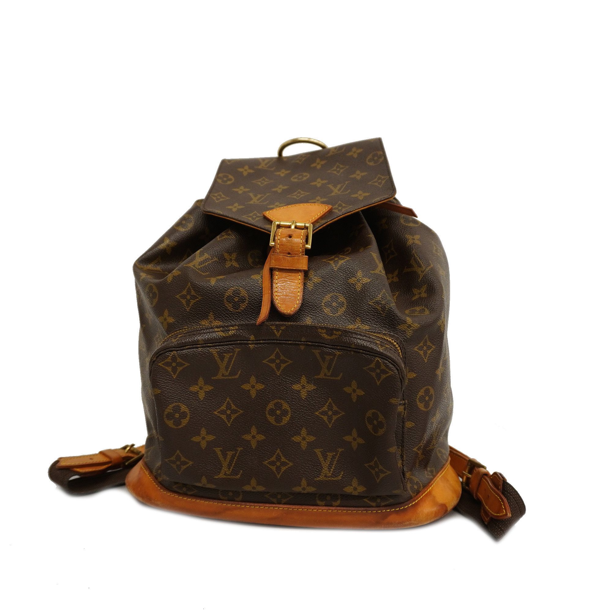 LOUIS VUITTON Backpack Daypack M51135 MontsourisGM Monogram canvas