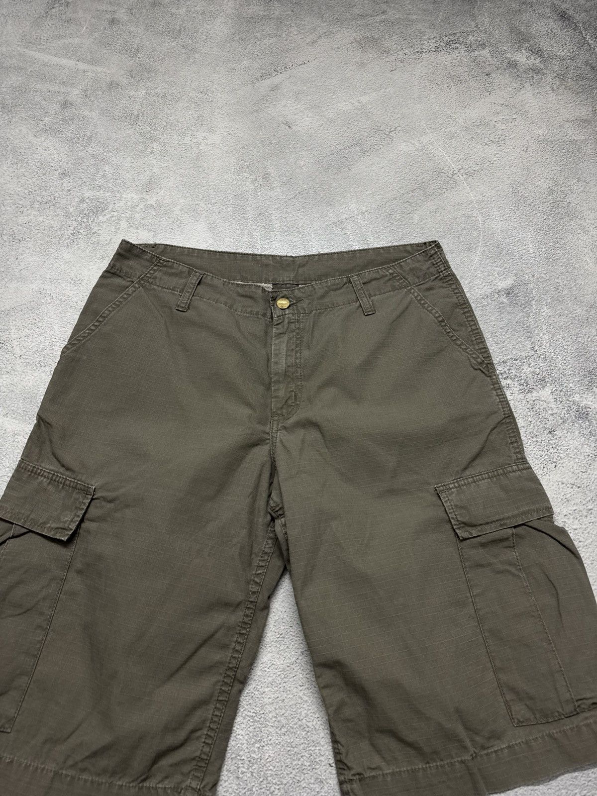 Carhartt Vintage Y2k Carhartt Cargo Shorts Size US 30 / EU 46 - 9 Thumbnail