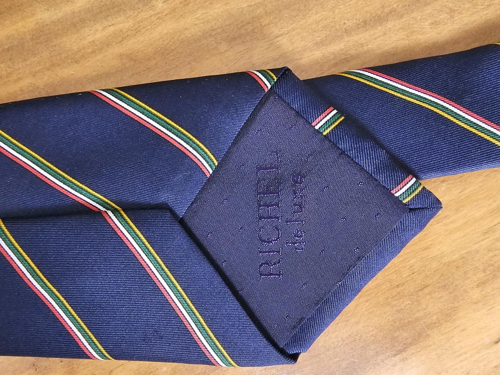 Other Richel Tie Mens de Luxe Hand Made 100% Silk Made in Spain Size ONE SIZE - 4 Thumbnail