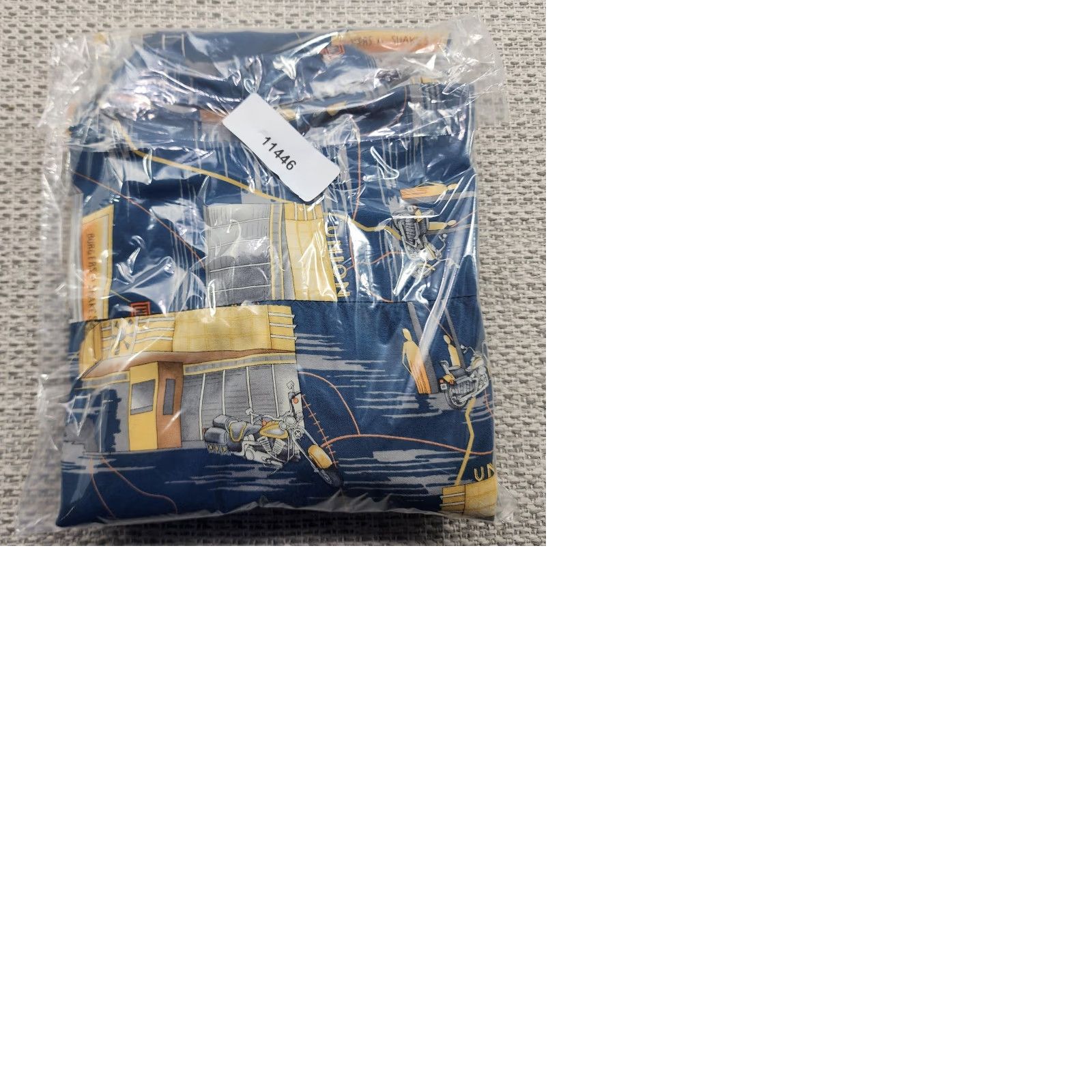 Harley Davidson VINTAGE Harley-Davidson Shirt Mens Large Blue Hawaiian Aloha Tori Richard 90s Size US L / EU 52-54 / 3 - 9 Thumbnail