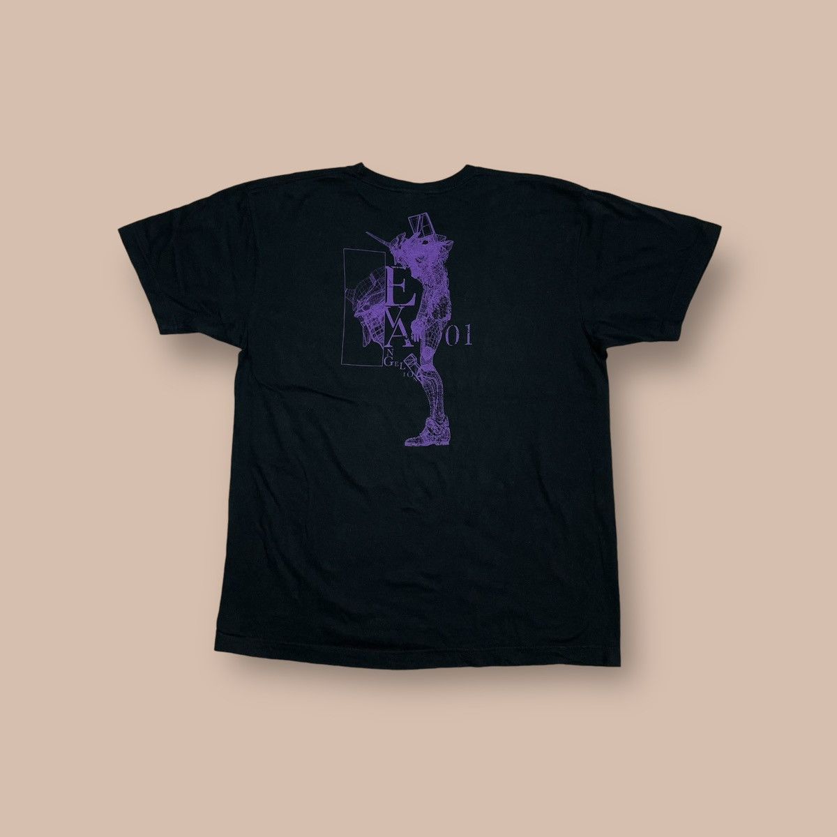 Anime VNEON GENESIS EVANGELION ANIME ILLUSTRATION TEE Size US M / EU 48-50 / 2 - 3 Thumbnail