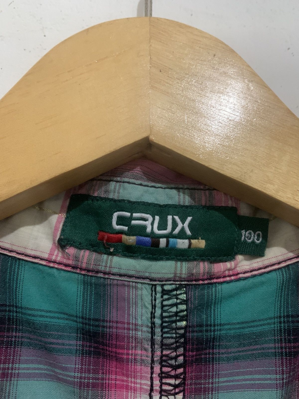 Japanese Brand Crux Button Shirt Size US M / EU 48-50 / 2 - 7 Thumbnail