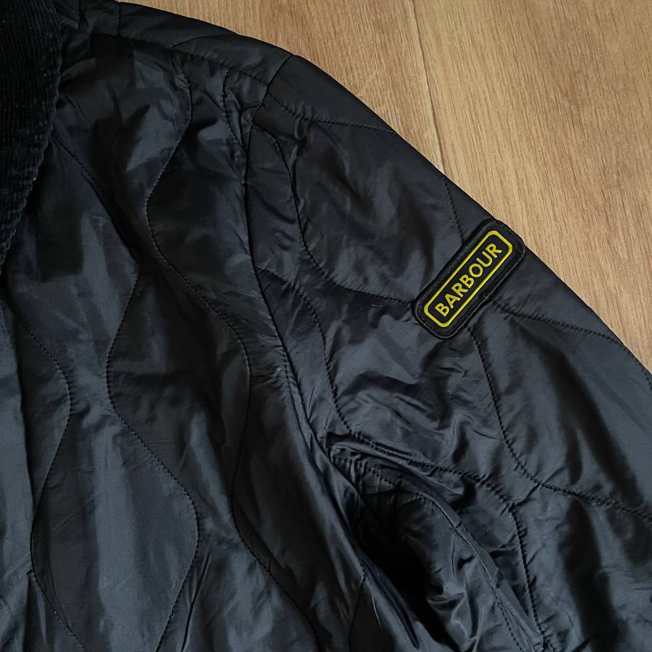 Barbour × Vintage Quilted Bomber Jacket Barbour Size М Size US M / EU 48-50 / 2 - 4 Thumbnail