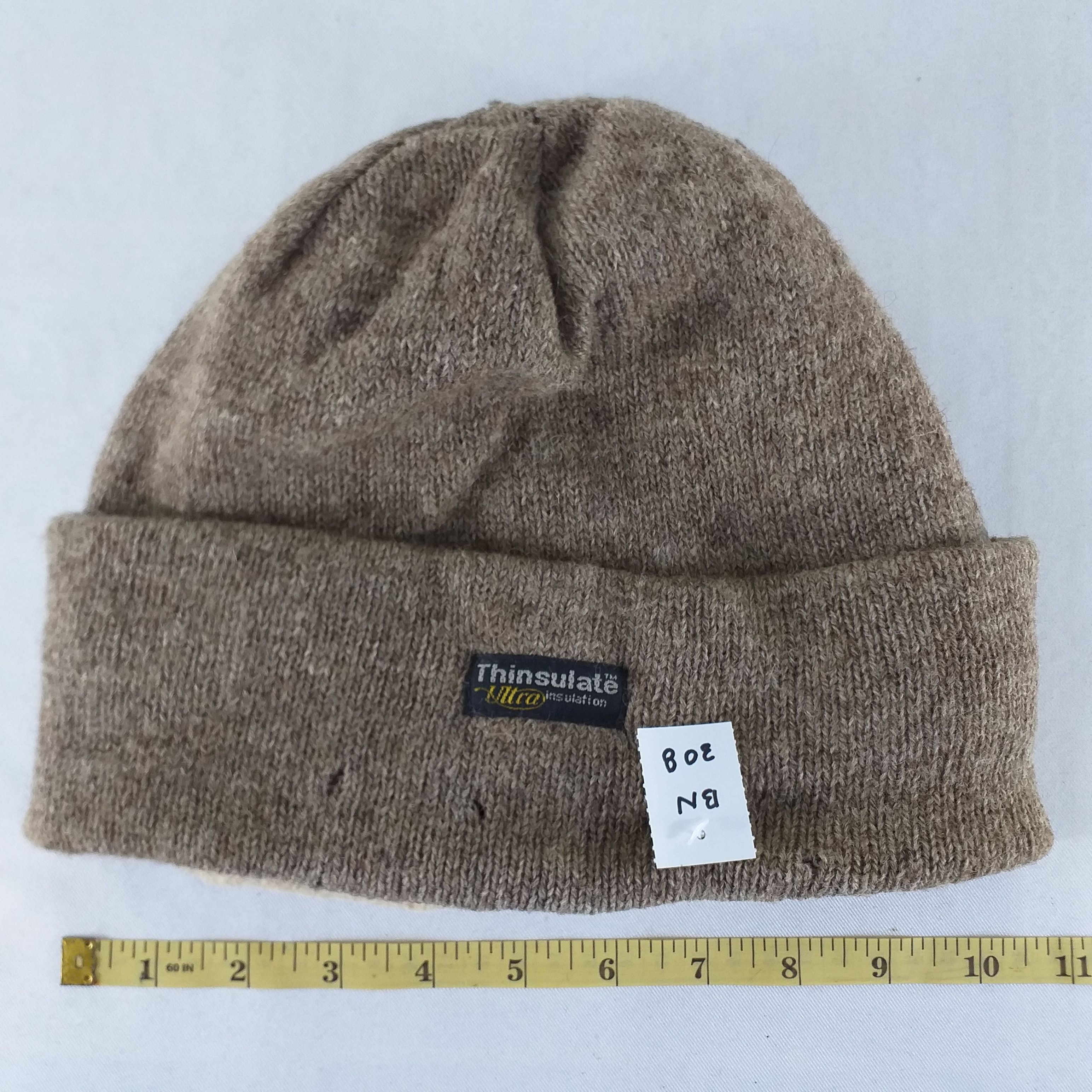 Japanese Brand Thinsulate Insulation 40 gram Plain Snow Cap Beanie BN308 Size ONE SIZE - 3 Thumbnail