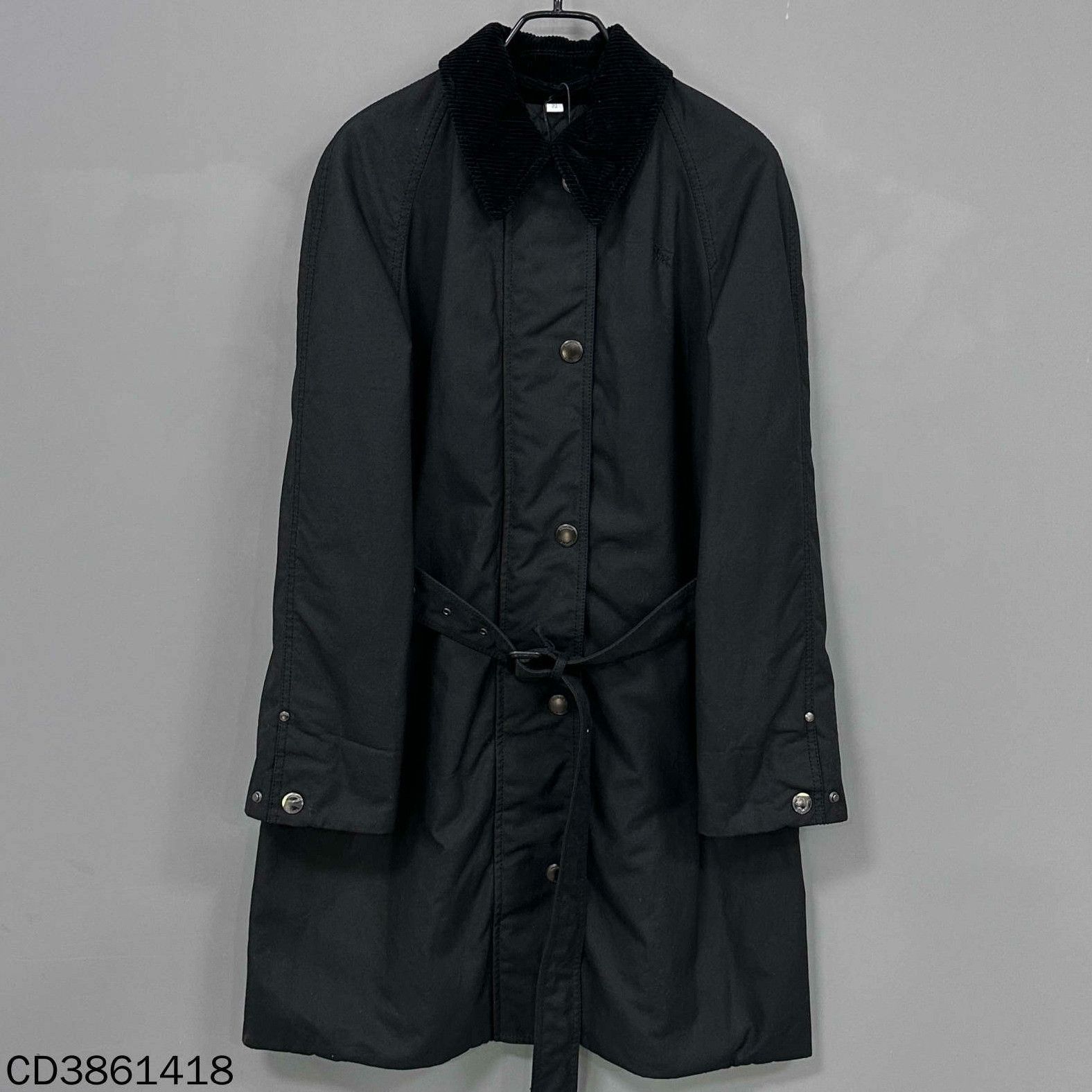 Burberry Burberry Embroidered Black Coat XS Women Size XS / US 0-2 / IT 36-38 - 1 Thumbnail