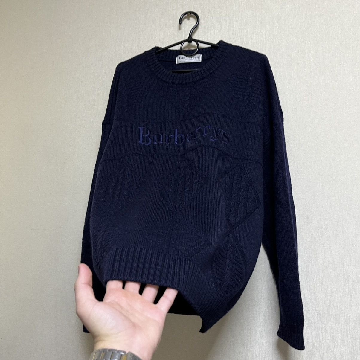 Burberry Vintage Burberry sweater jumper 90s Size US XL / EU 56 / 4 - 6 Thumbnail