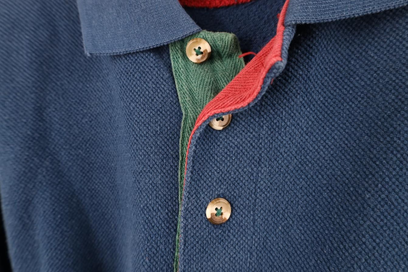 Vintage Vintage 90s Streetwear Heavyweight Knit Pullover Polo Size US M / EU 48-50 / 2 - 7 Thumbnail