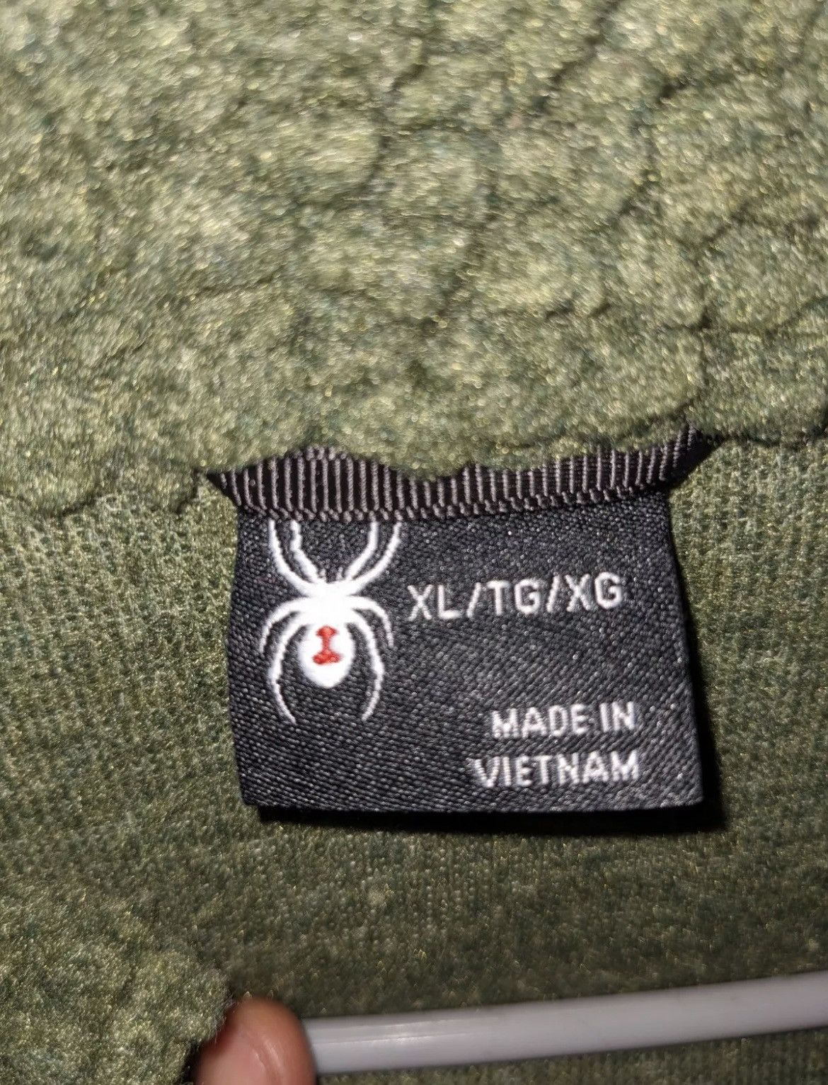 Designer × Spyder Spyder Fleece XL Olive Green(Made In Vietnam) Size US XL / EU 56 / 4 - 3 Thumbnail